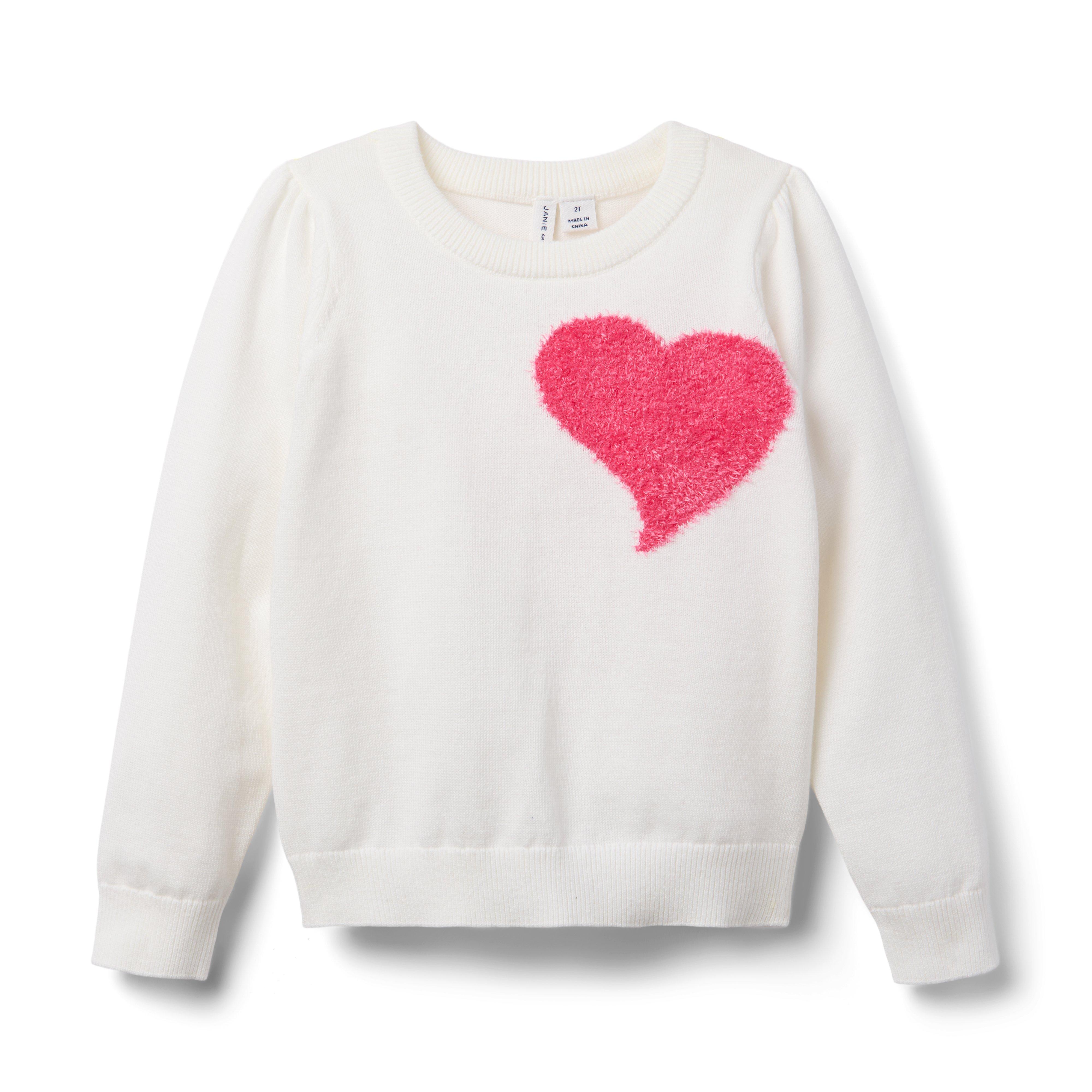 Janie and Jack The Soft Heart Sweater
