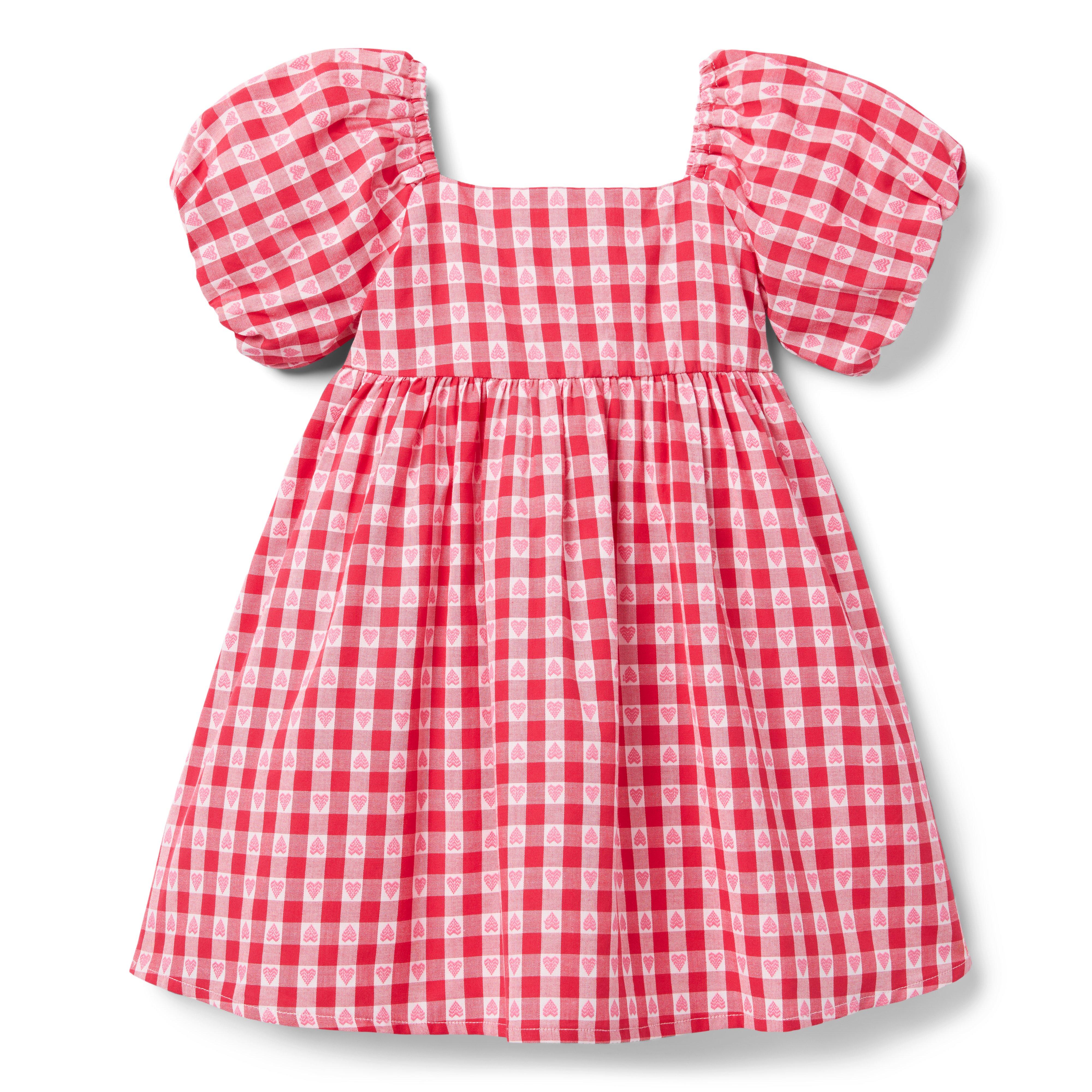 Janie and Jack The Valentine Gingham Dress