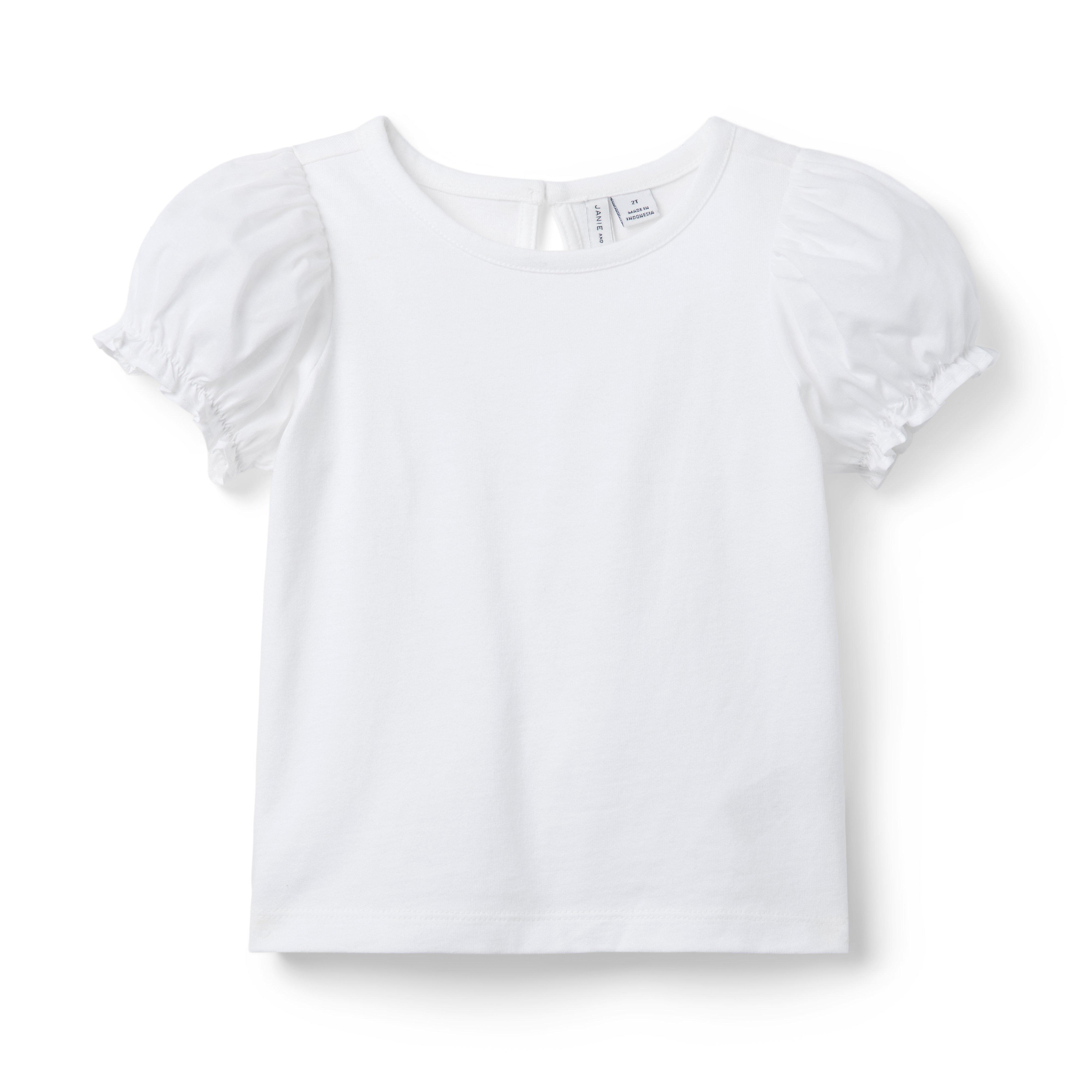 Janie and Jack The Classic Puff Sleeve Top