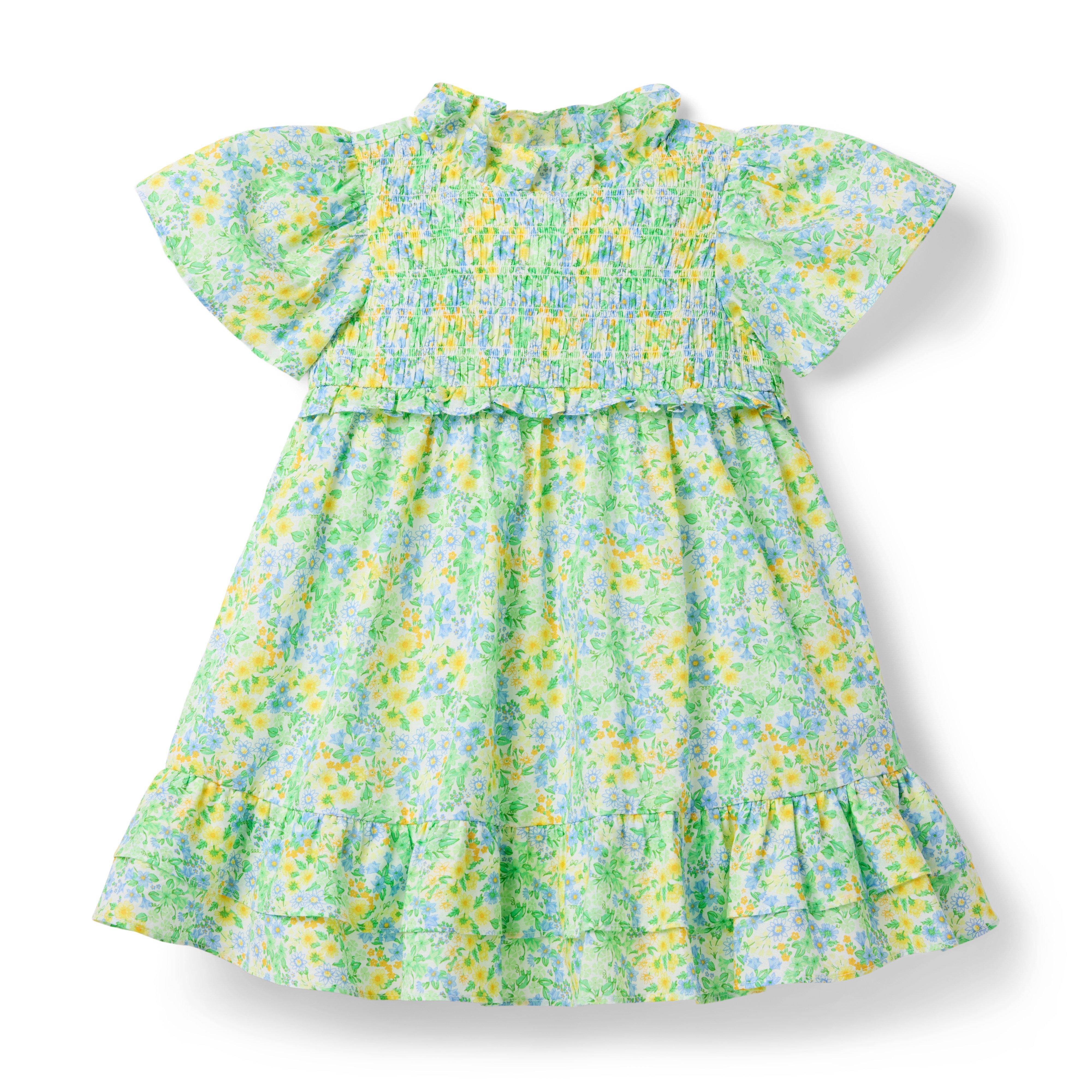 Janie and Jack The Chelsea Smocked Dress