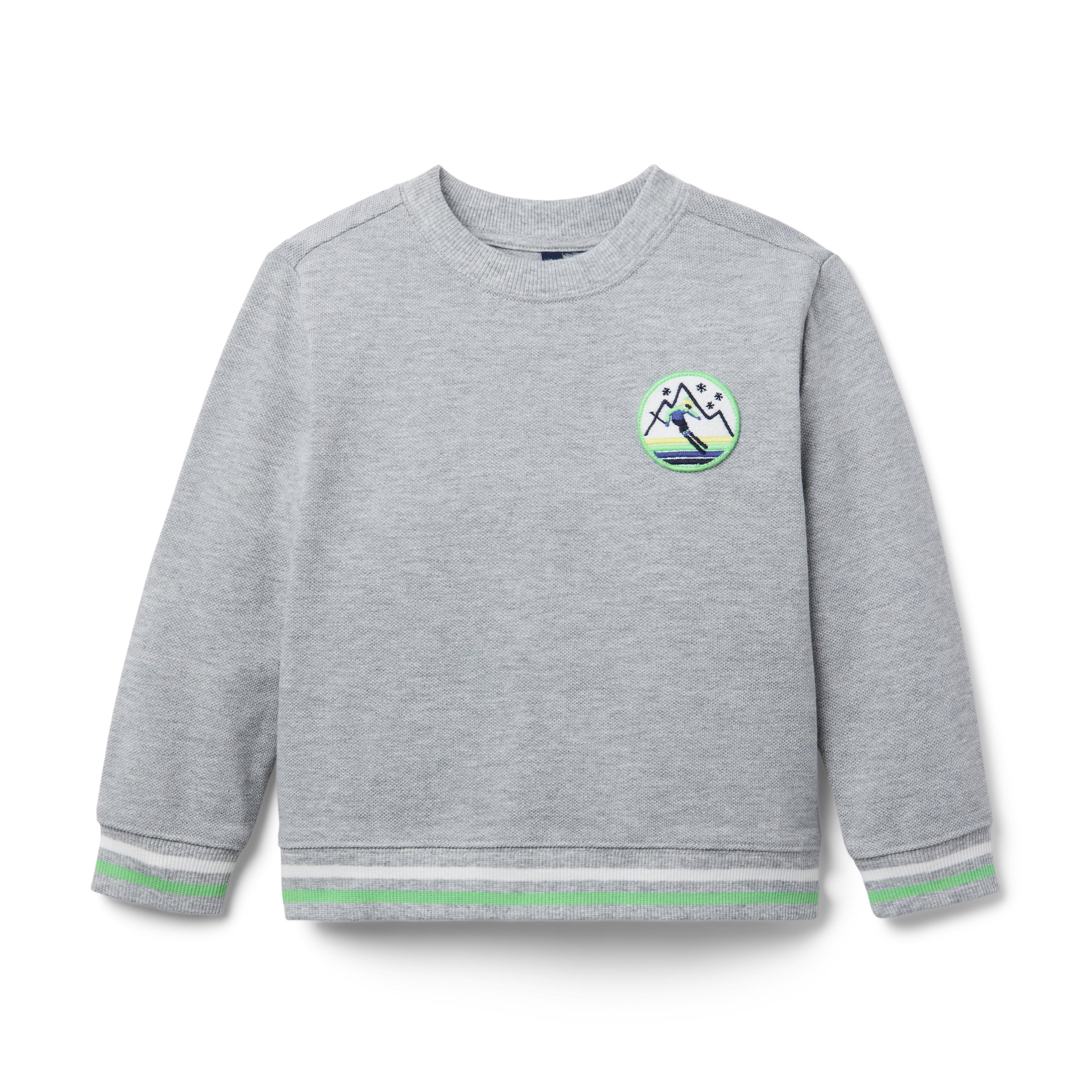 Janie and Jack Ski Patch Sweatshirt