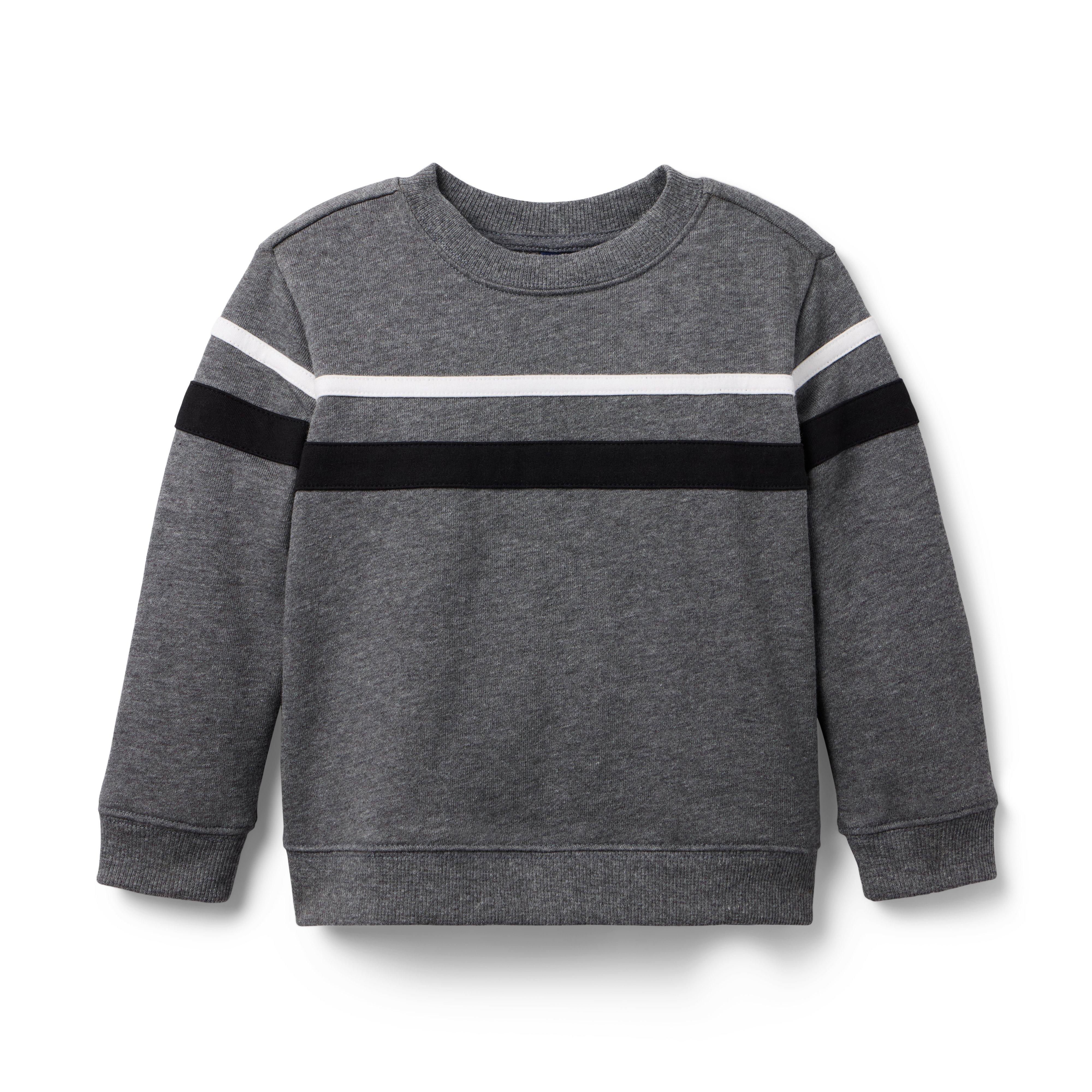 Janie and Jack Stripe French Terry Sweatshirt