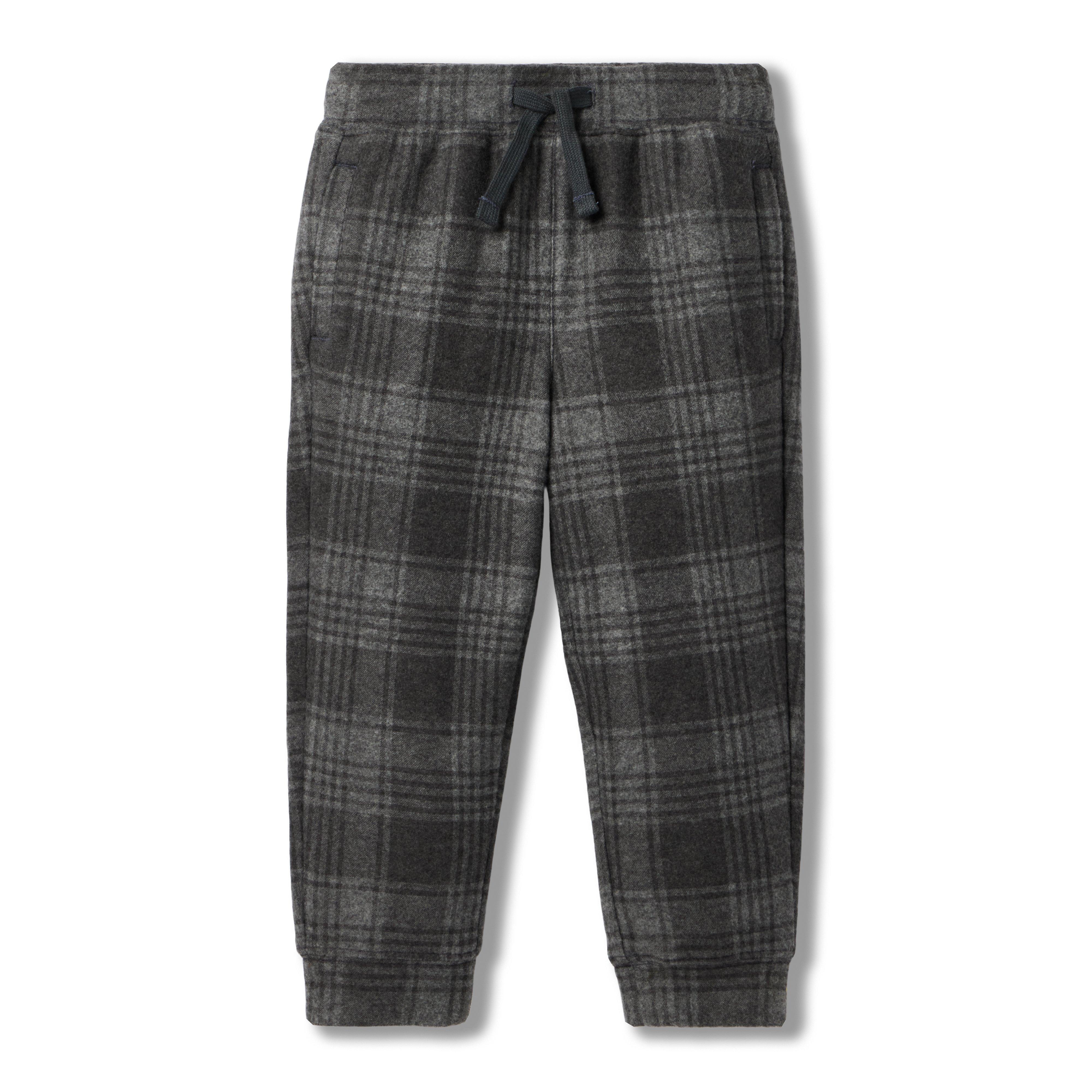 Janie and Jack The Plaid Flannel Jogger