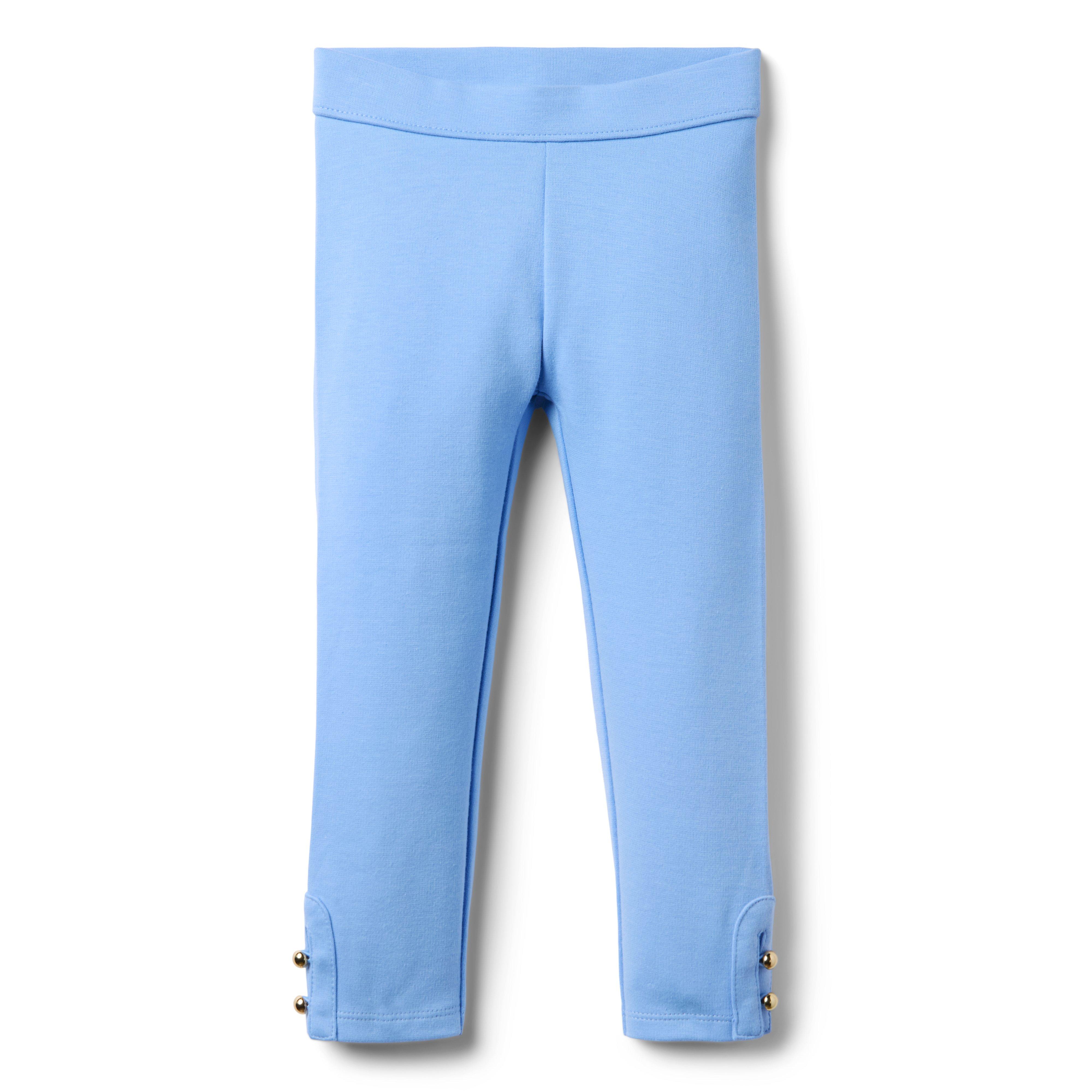 Janie and Jack Button Cuff Ponte Pant