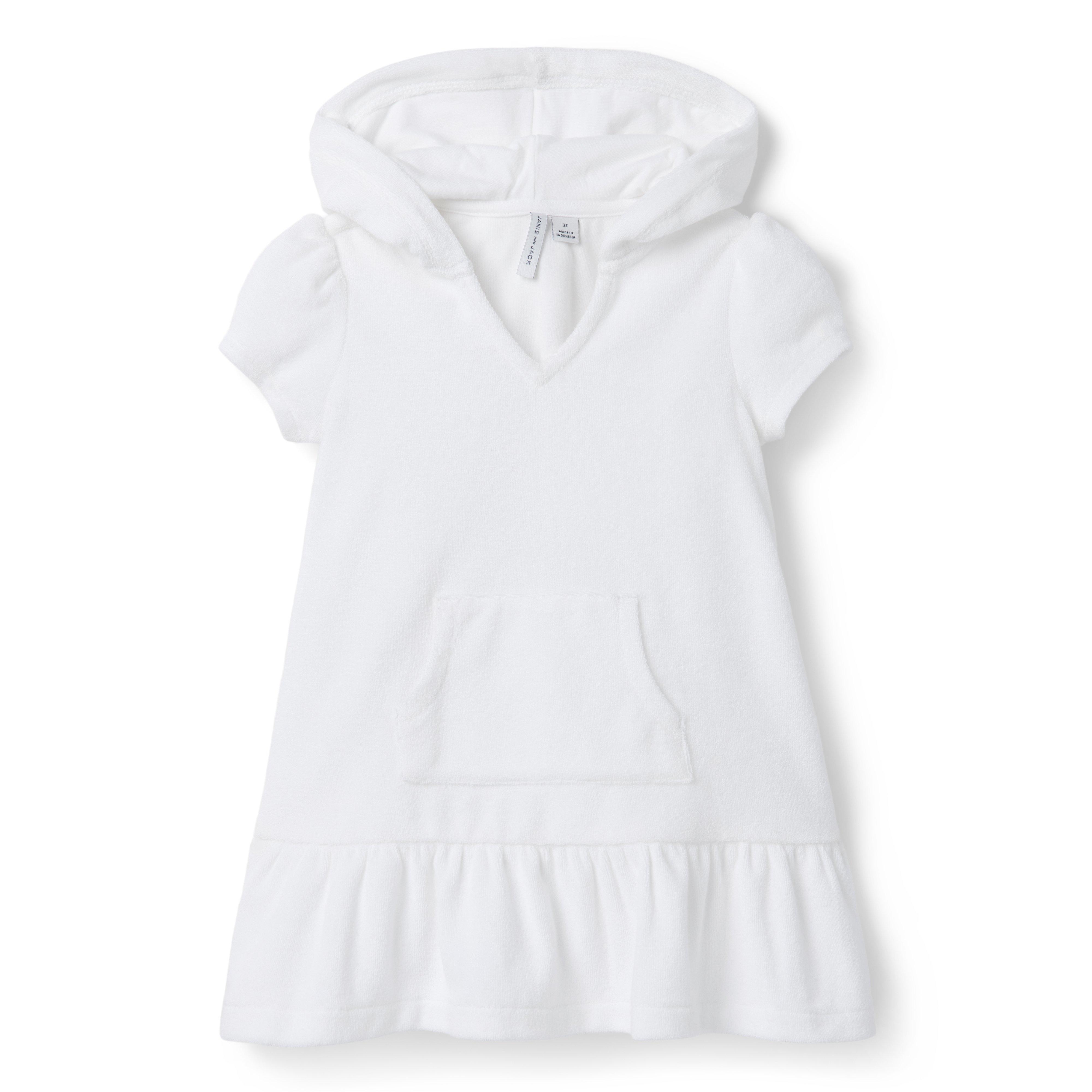 Janie and Jack Hooded Terry Swim Cover-Up