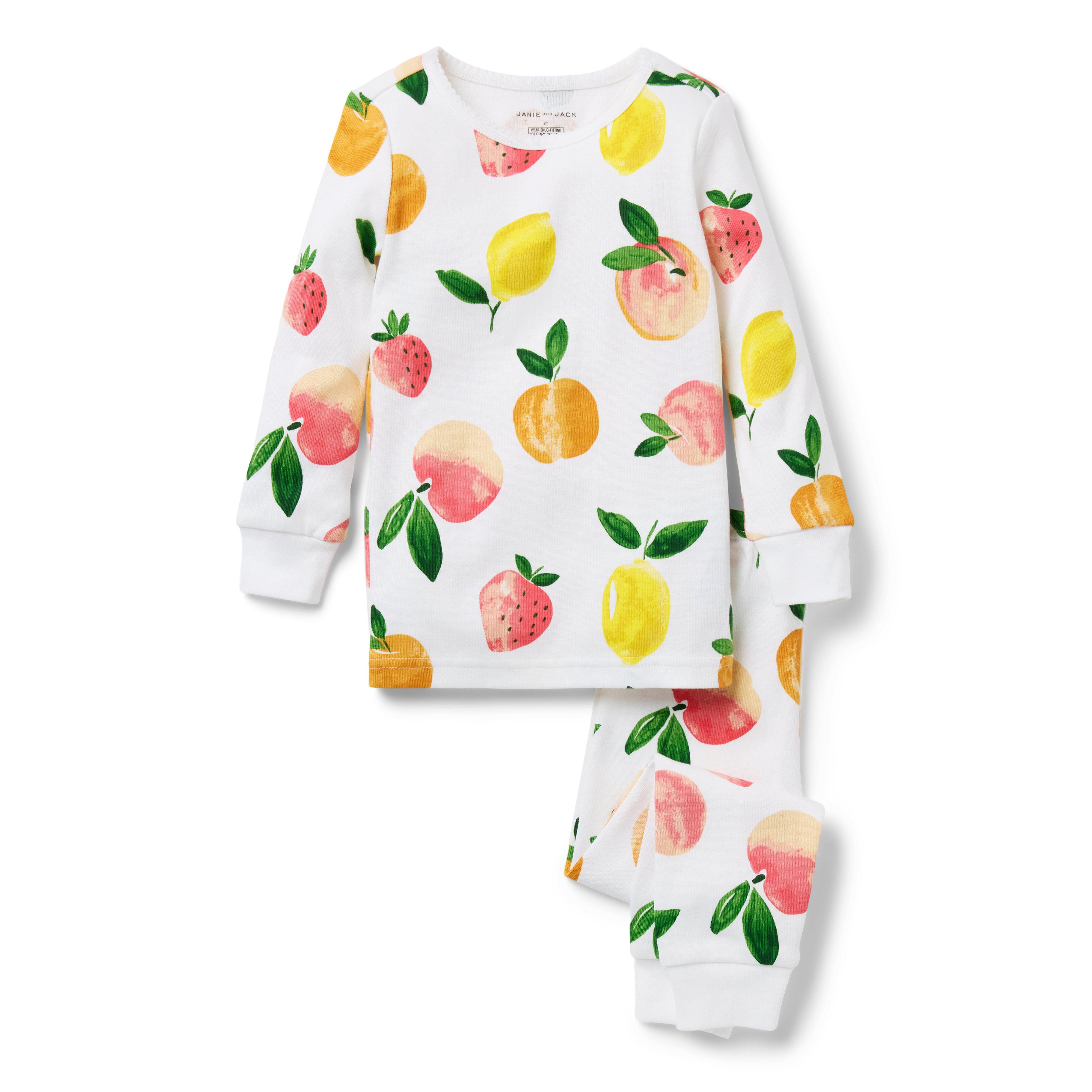 Janie and Jack Good Night Pajama In Fruit Orchard