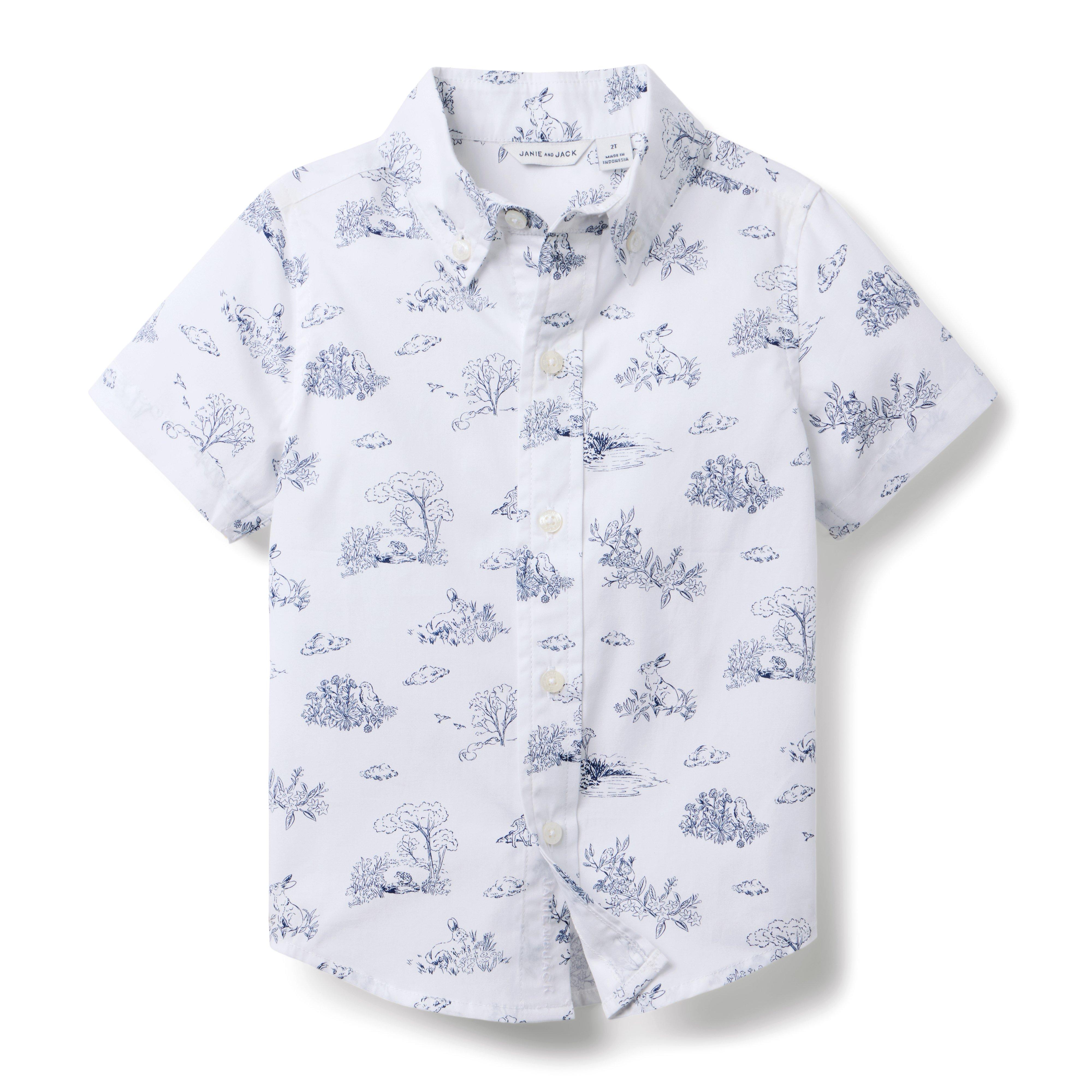 Janie and Jack The Poplin Shirt