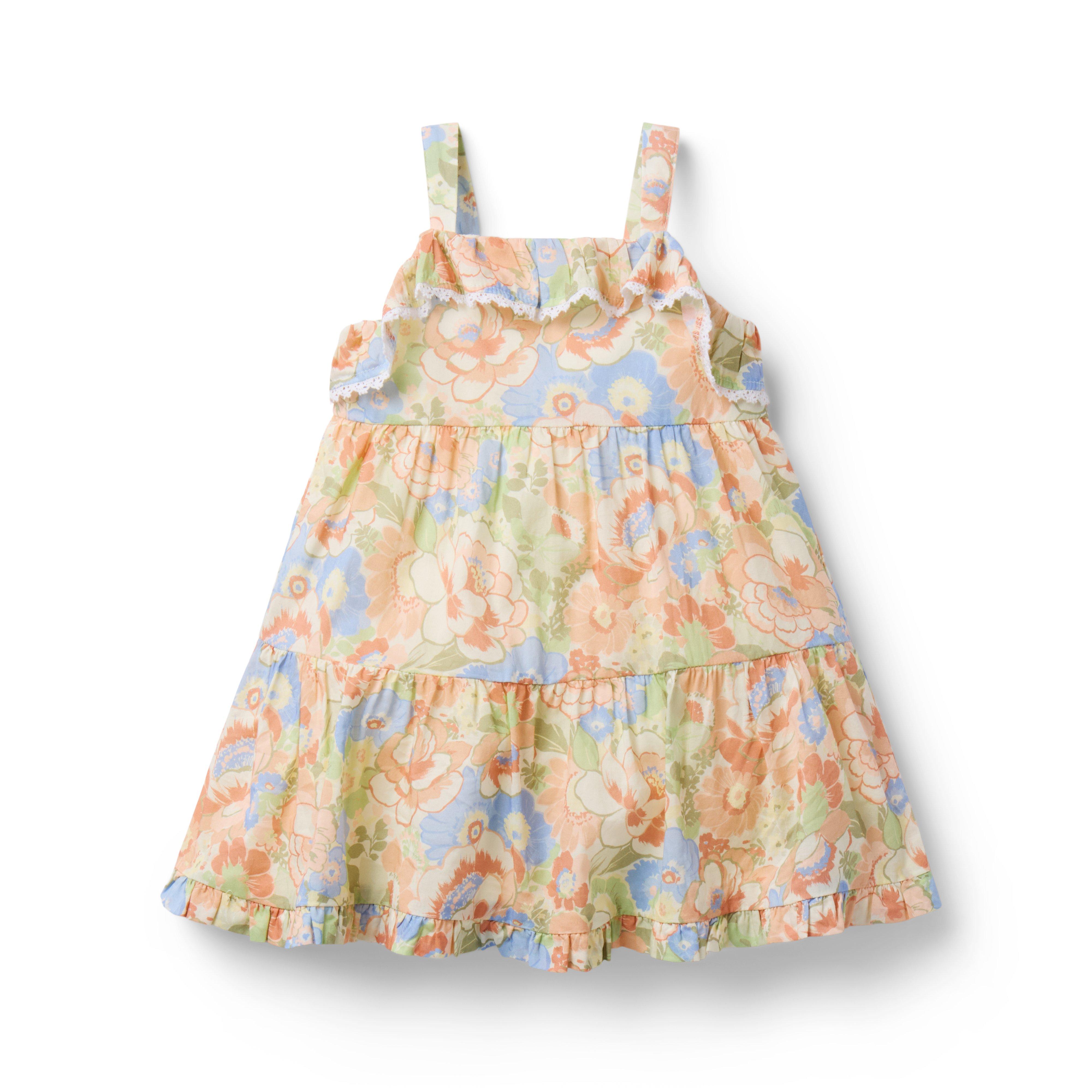 Janie and Jack Baby Floral Tiered Dress