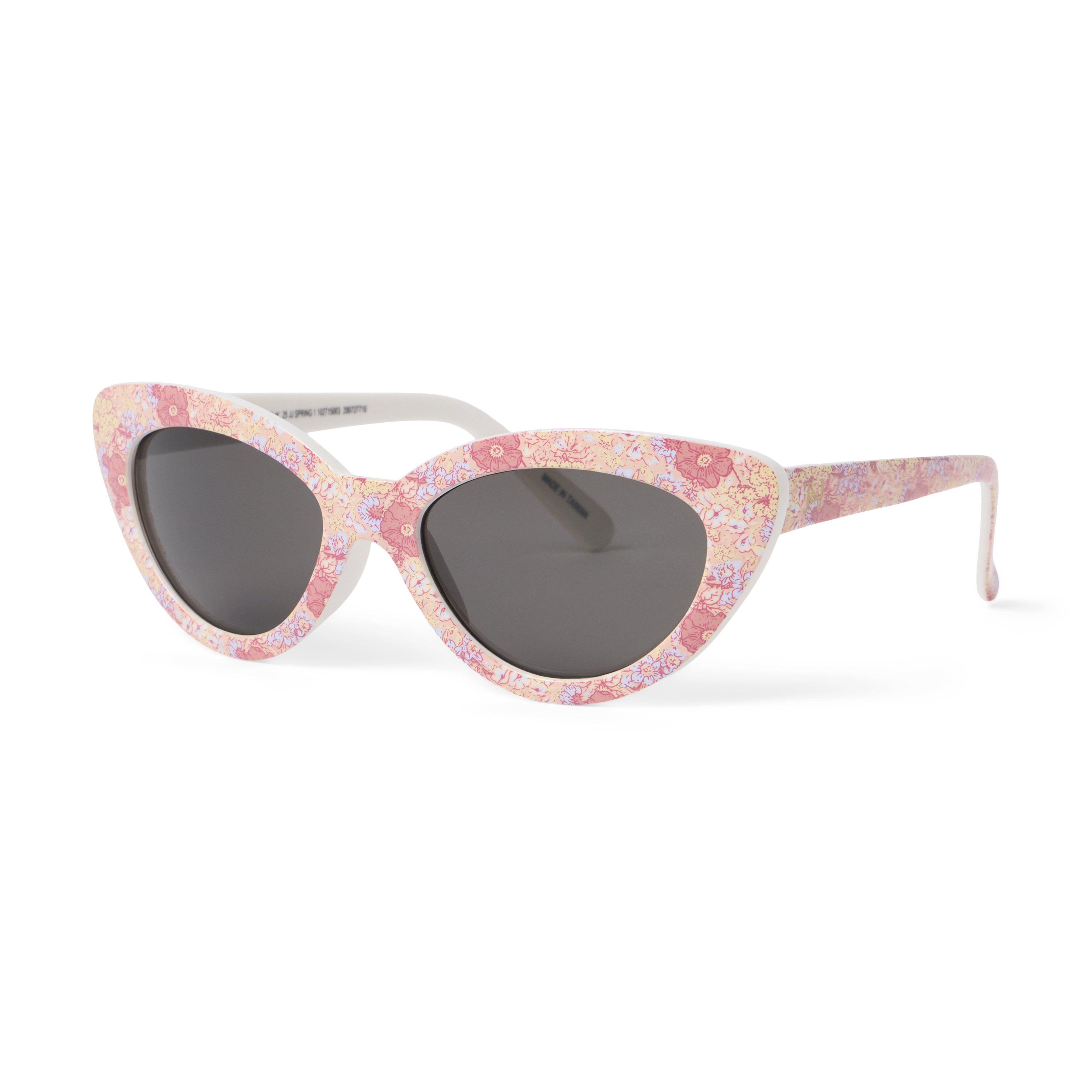 Janie and Jack Floral Cat Eye Sunglasses