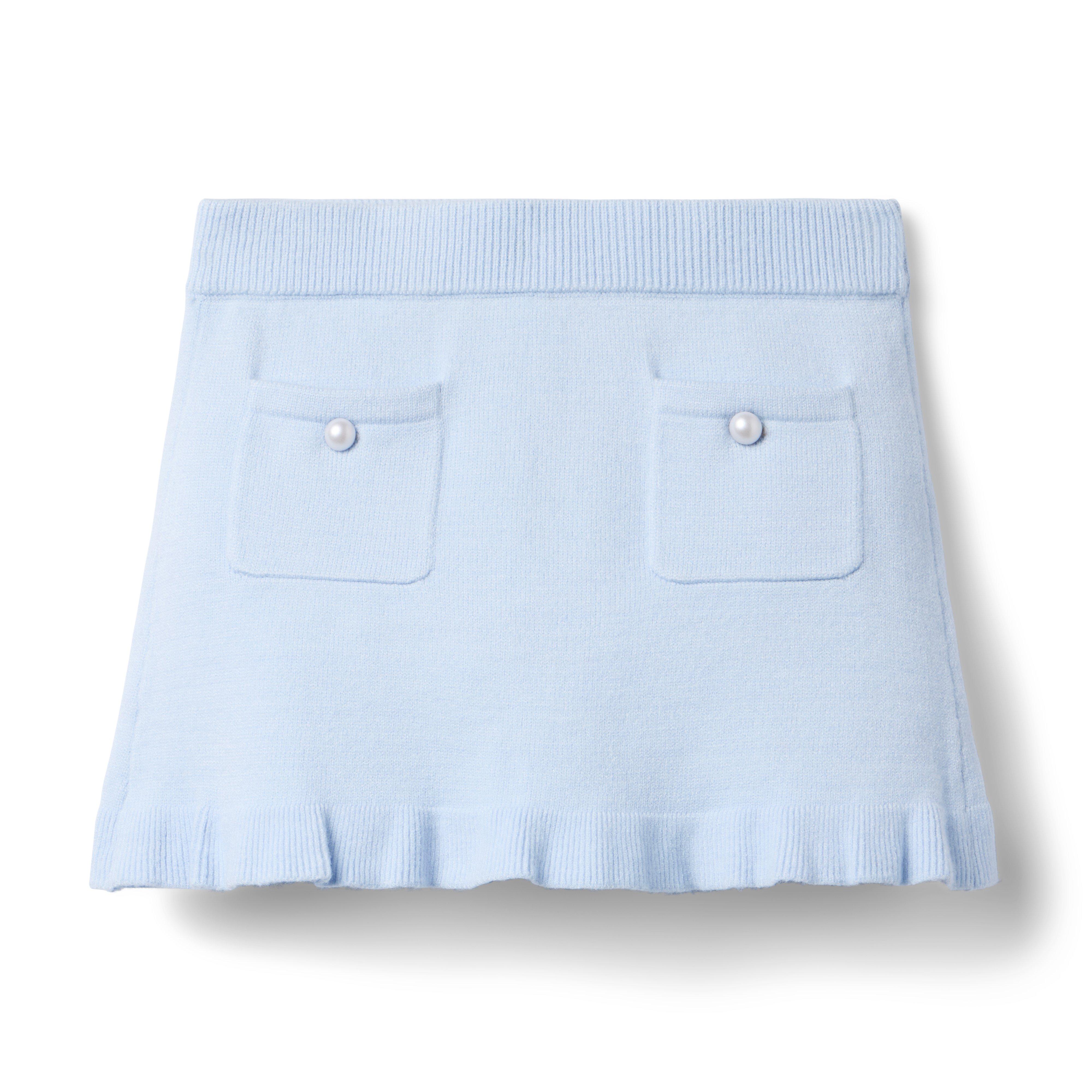 Janie and Jack Ruffle Hem Sweater Skirt