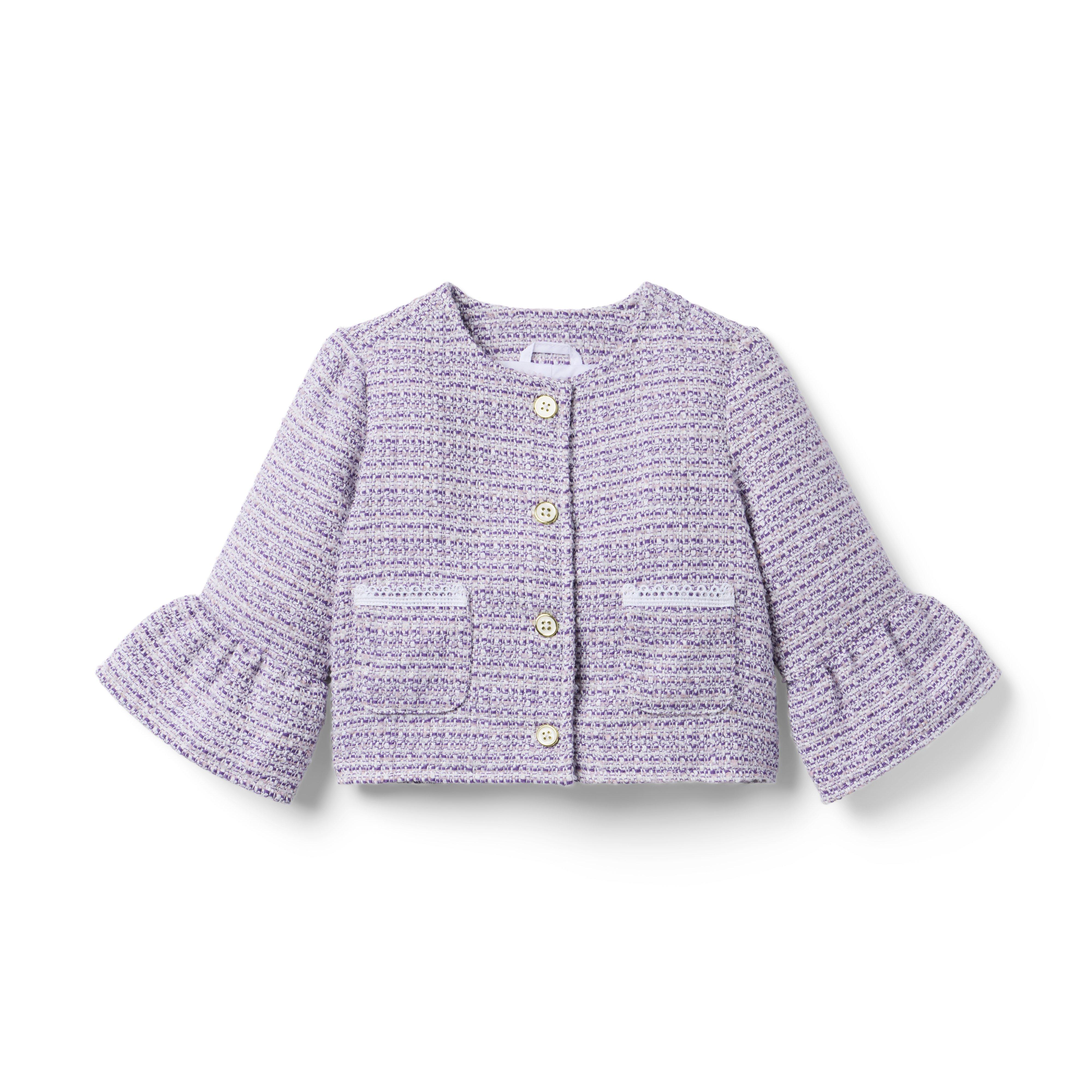 Janie and Jack Tweed Bell Sleeve Jacket