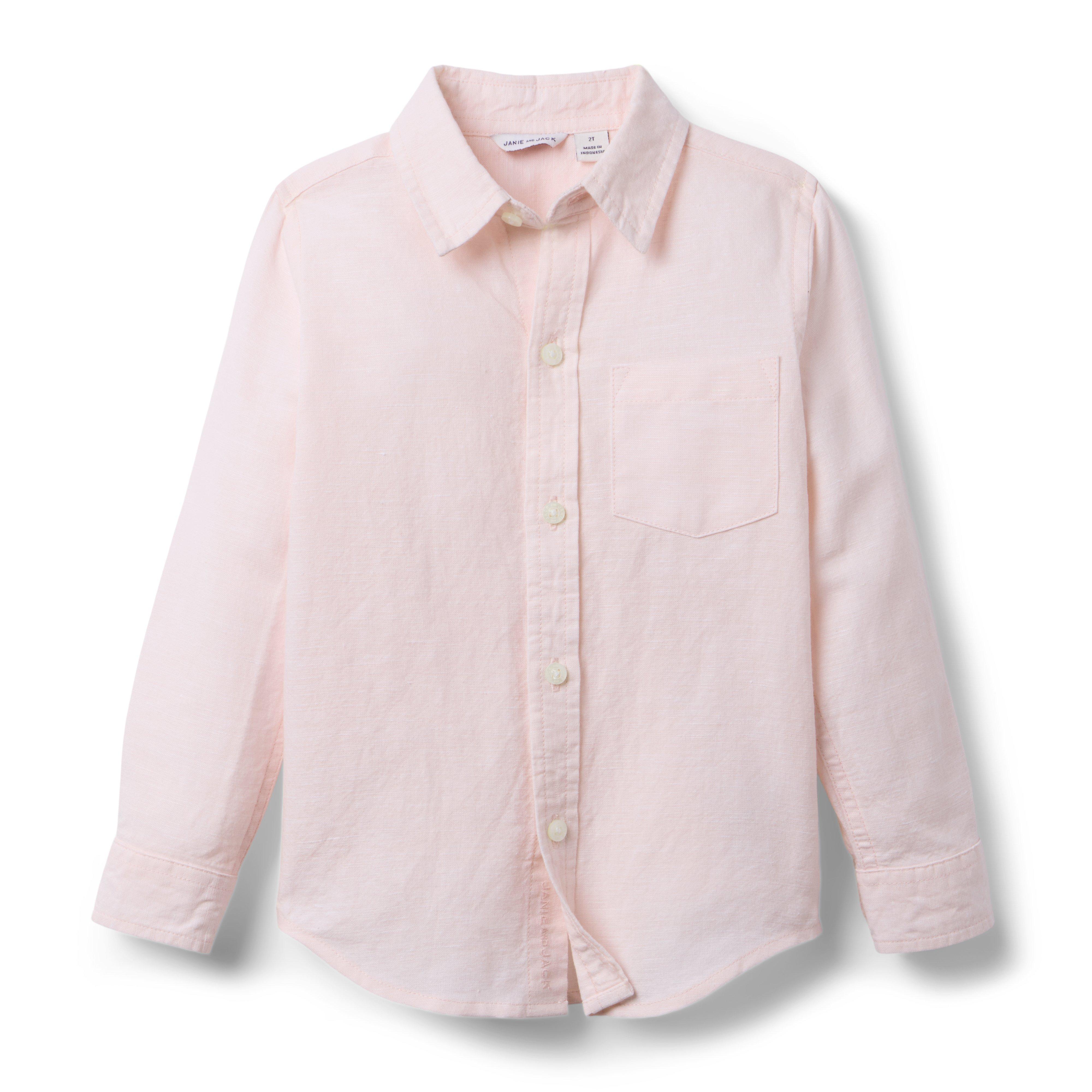 Janie and Jack The Linen-Cotton Shirt