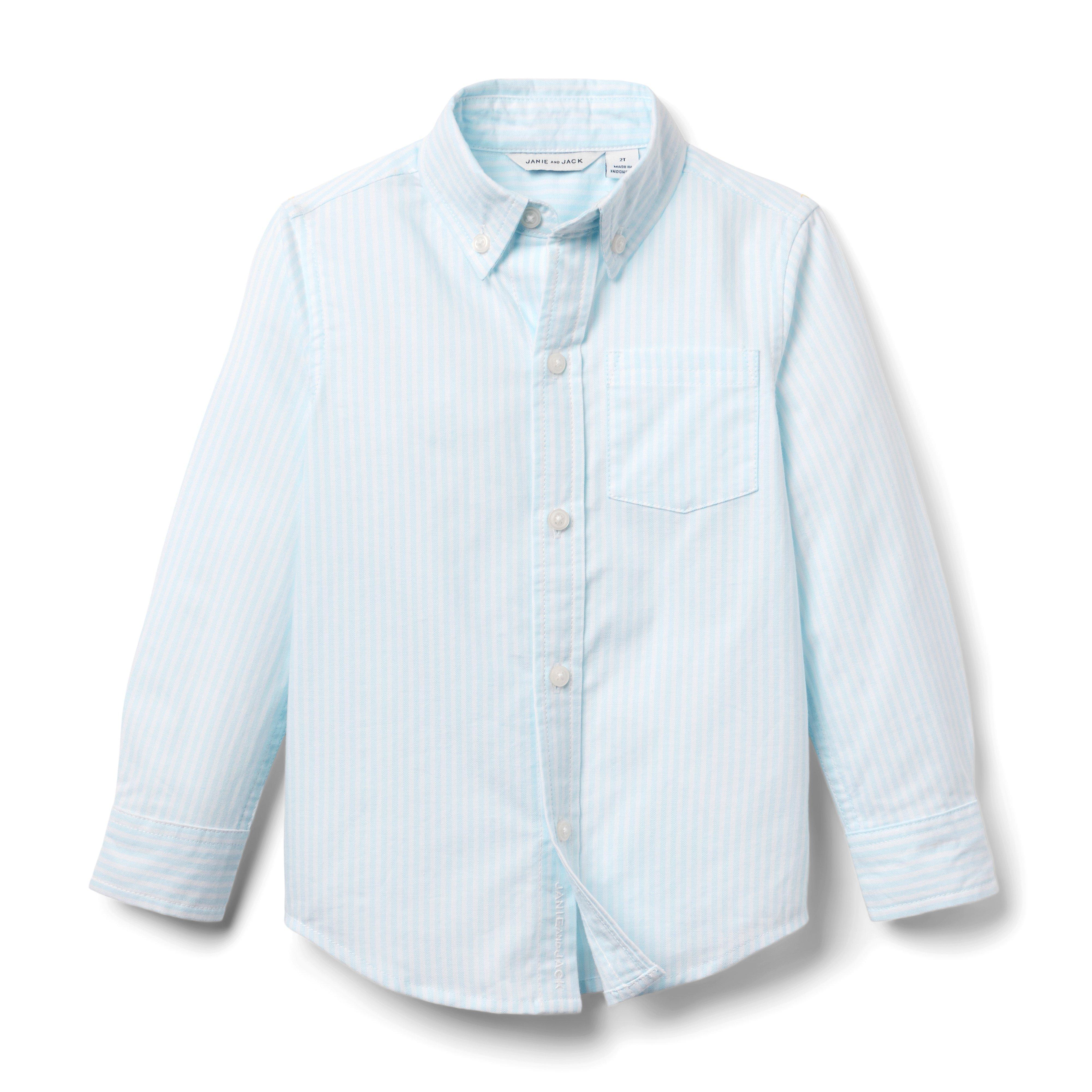 Janie and Jack The Striped Oxford Shirt