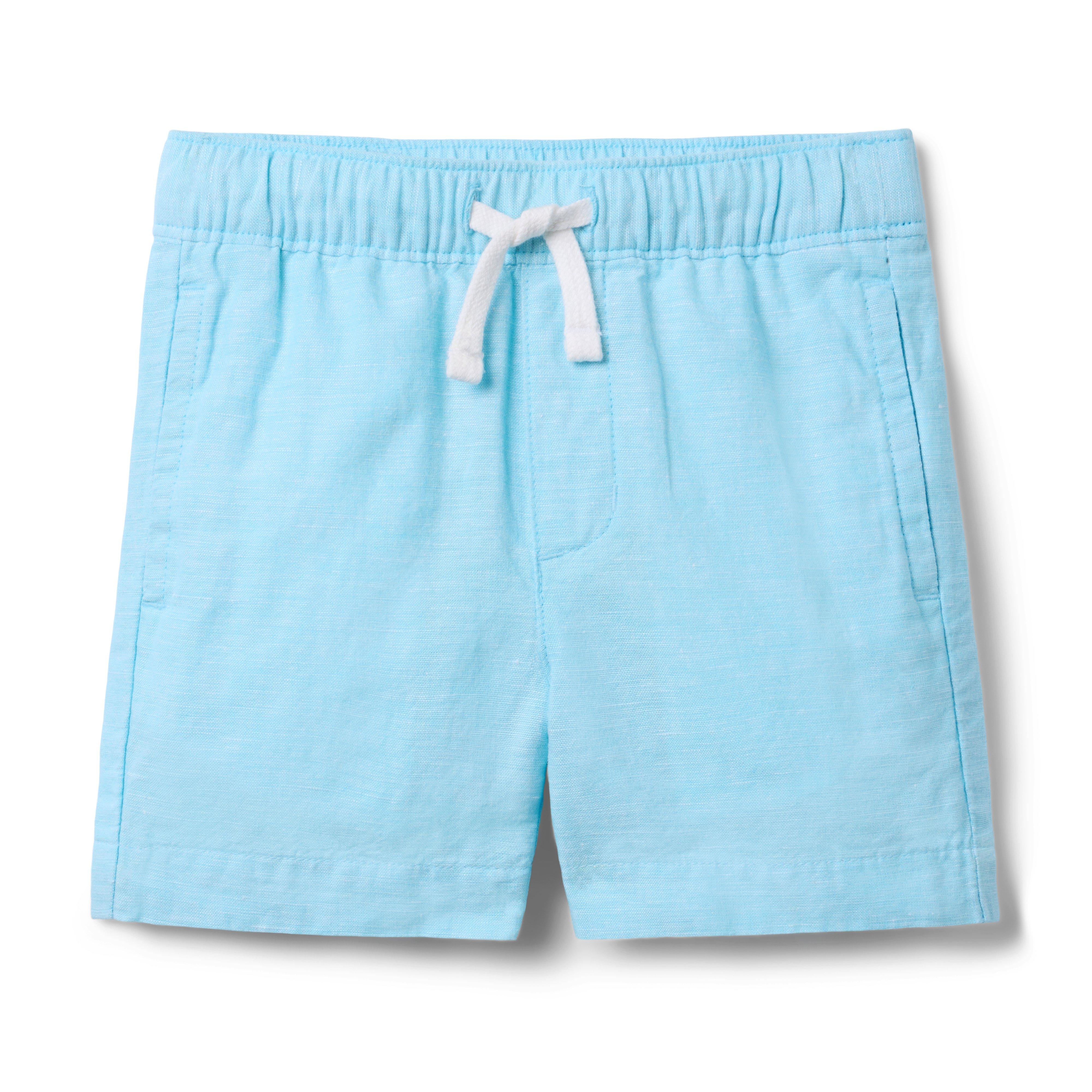 Janie and Jack Linen-Cotton Pull-On Short