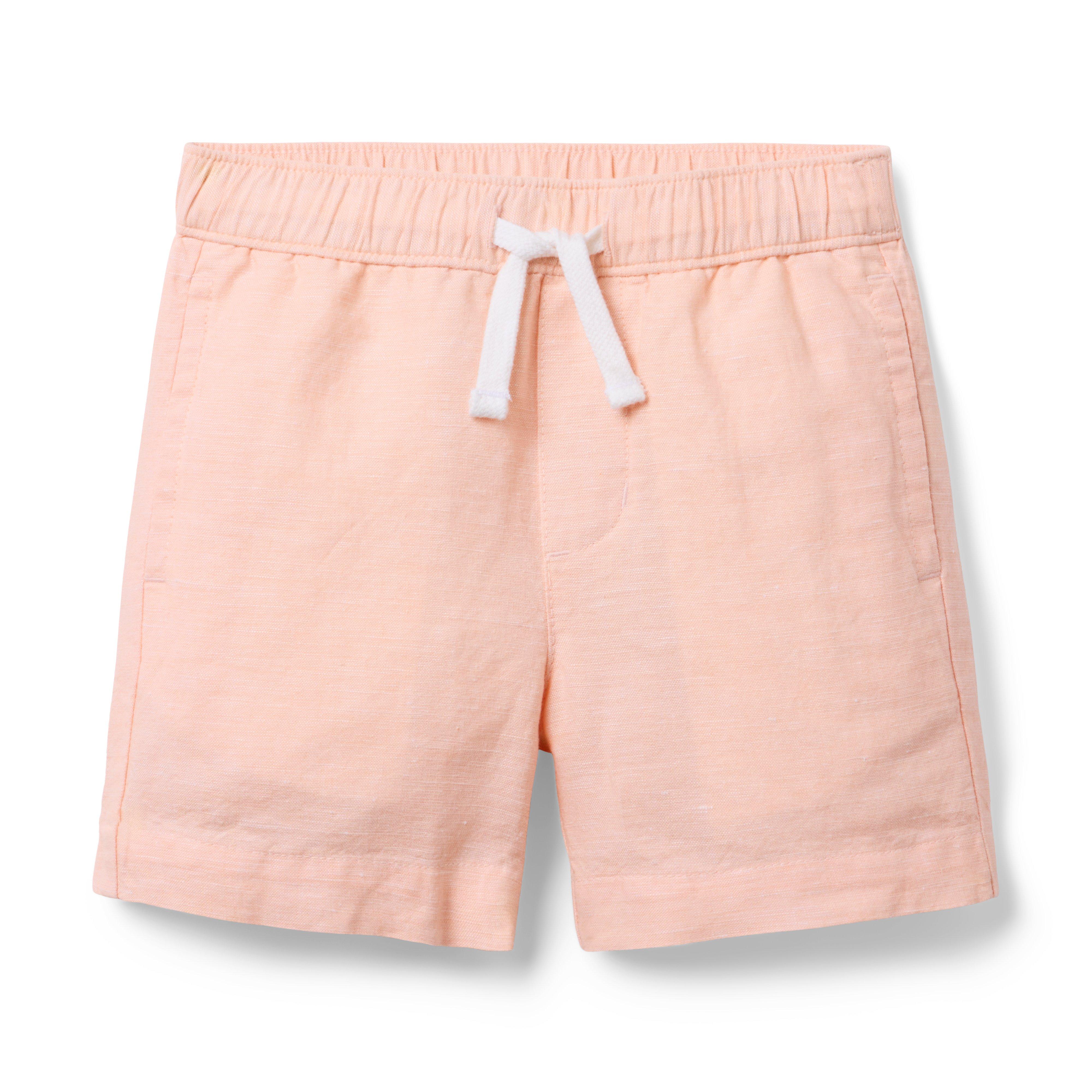 Janie and Jack Linen-Cotton Pull-On Short