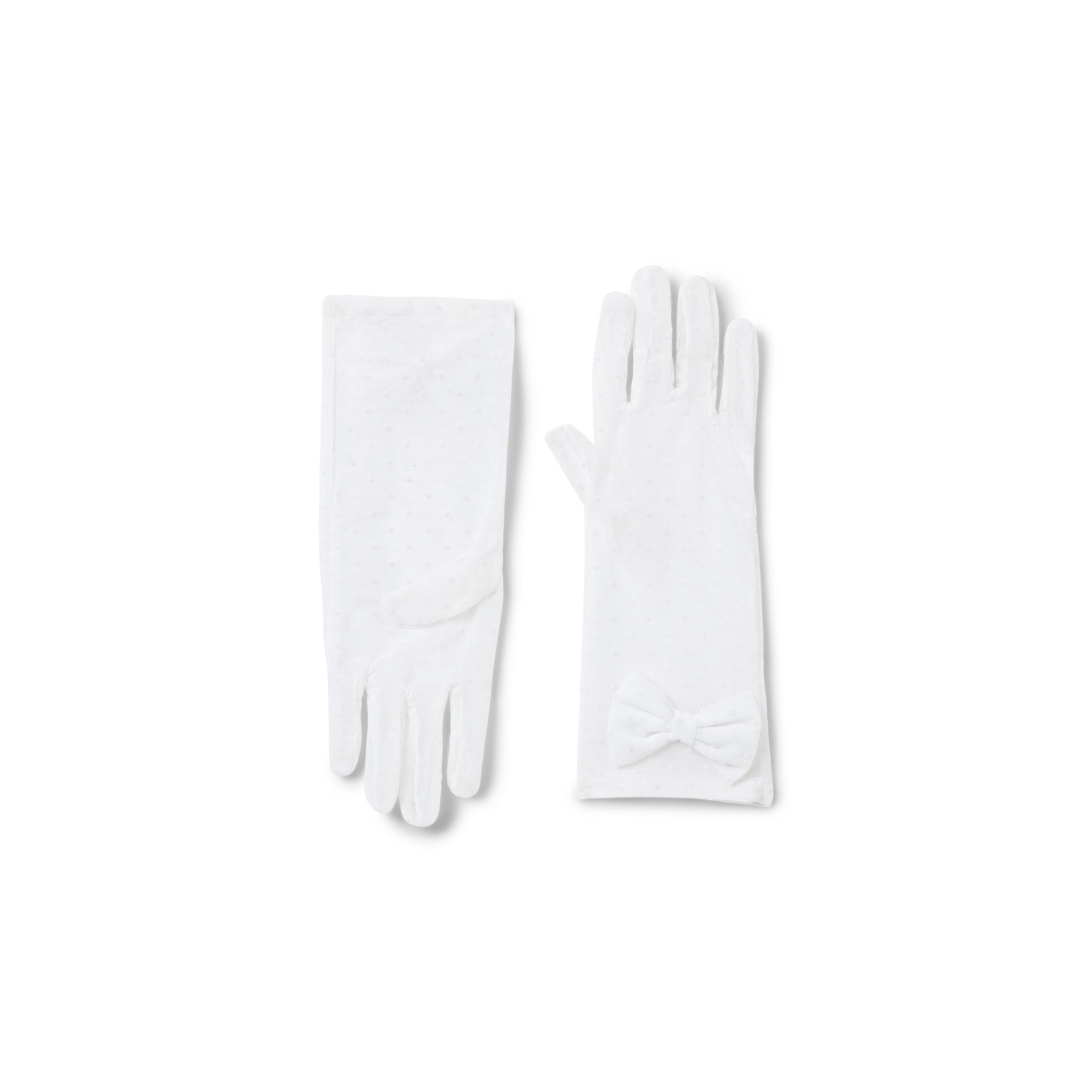 Janie and Jack Dot Bow Glove