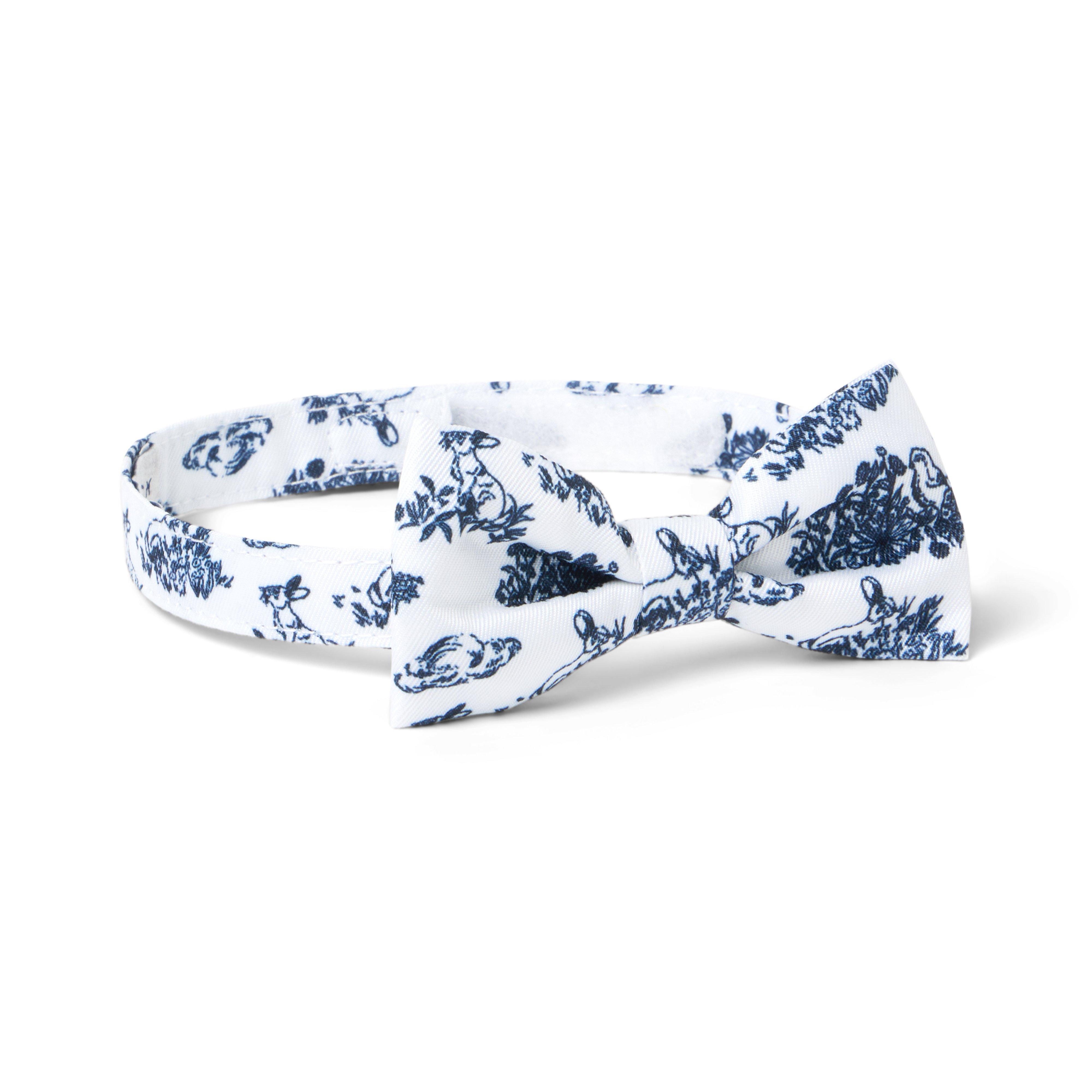 Janie and Jack Bunny Toile Bowtie