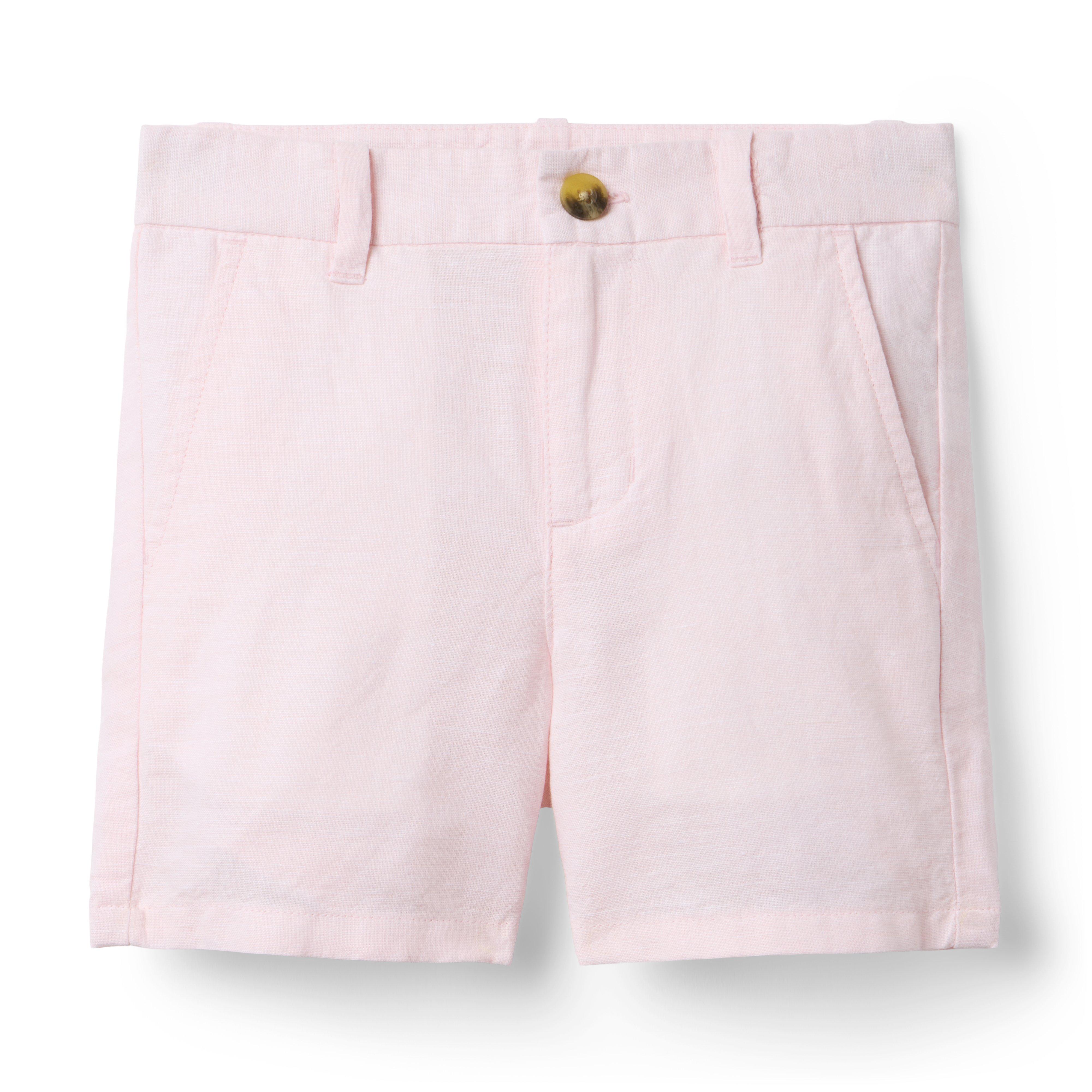 Janie and Jack Linen-Cotton Short