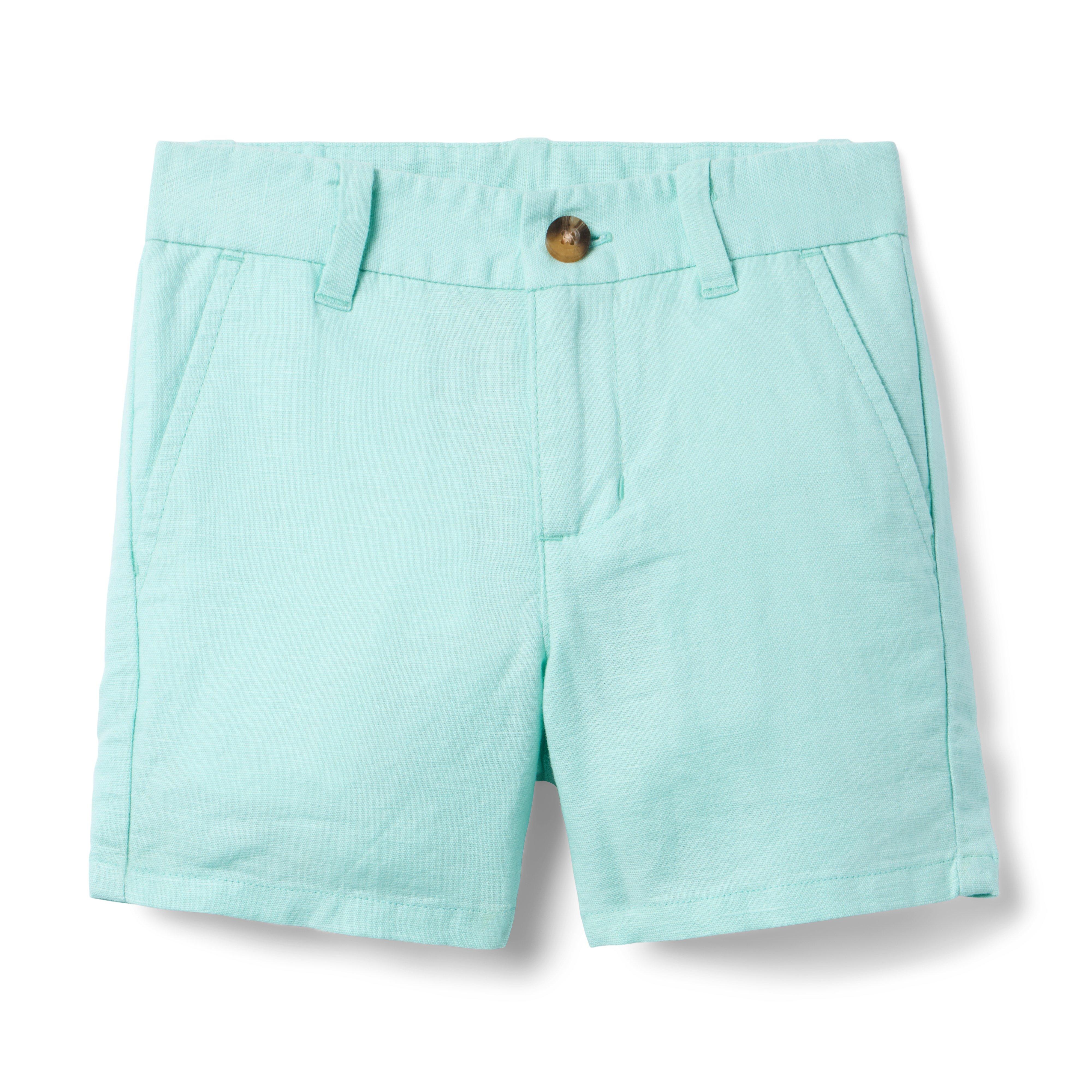 Janie and Jack Linen-Cotton Short
