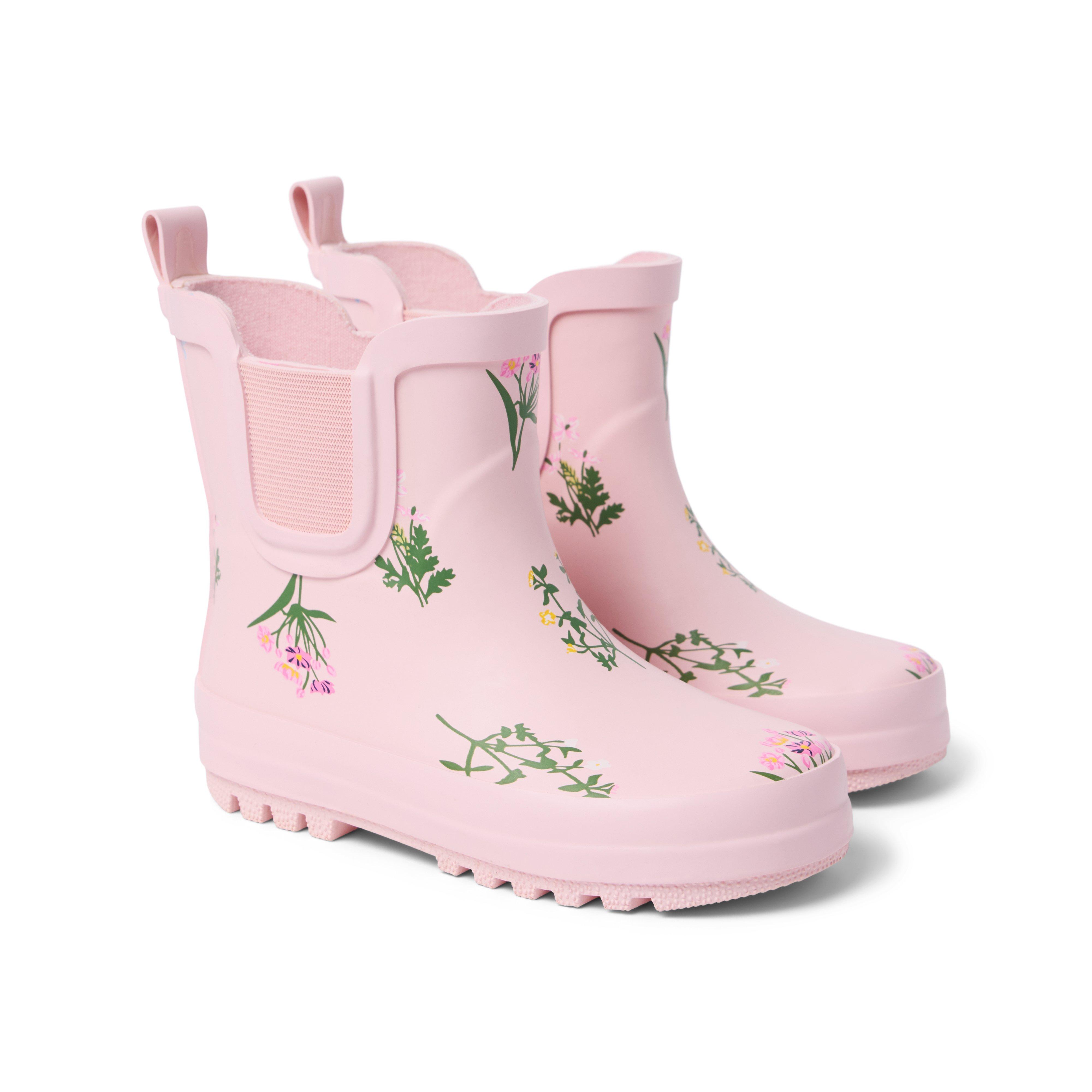Janie and Jack Floral Rain Boot