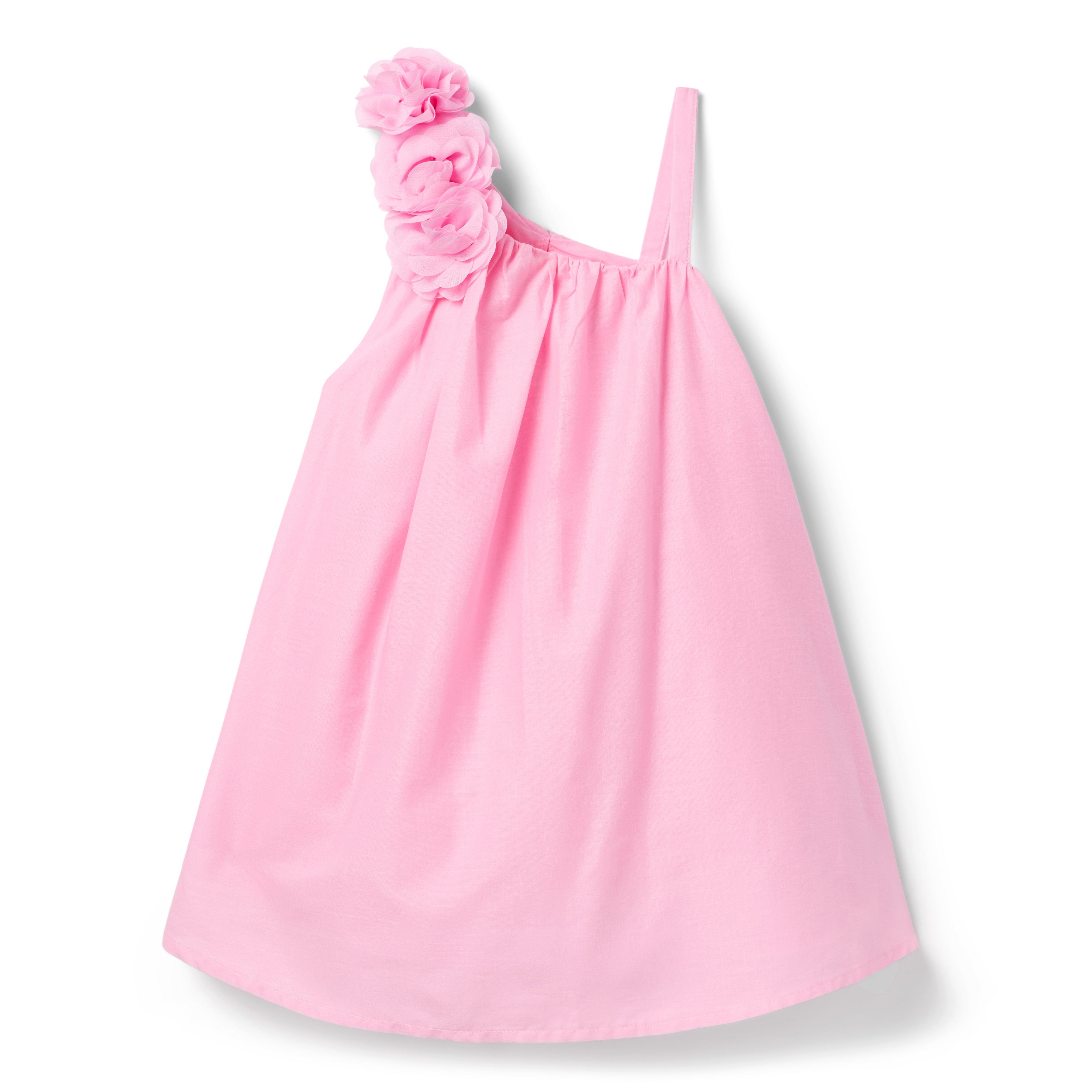 Janie and Jack Serena Williams x Janie and Jack Love Pink Matching Dress