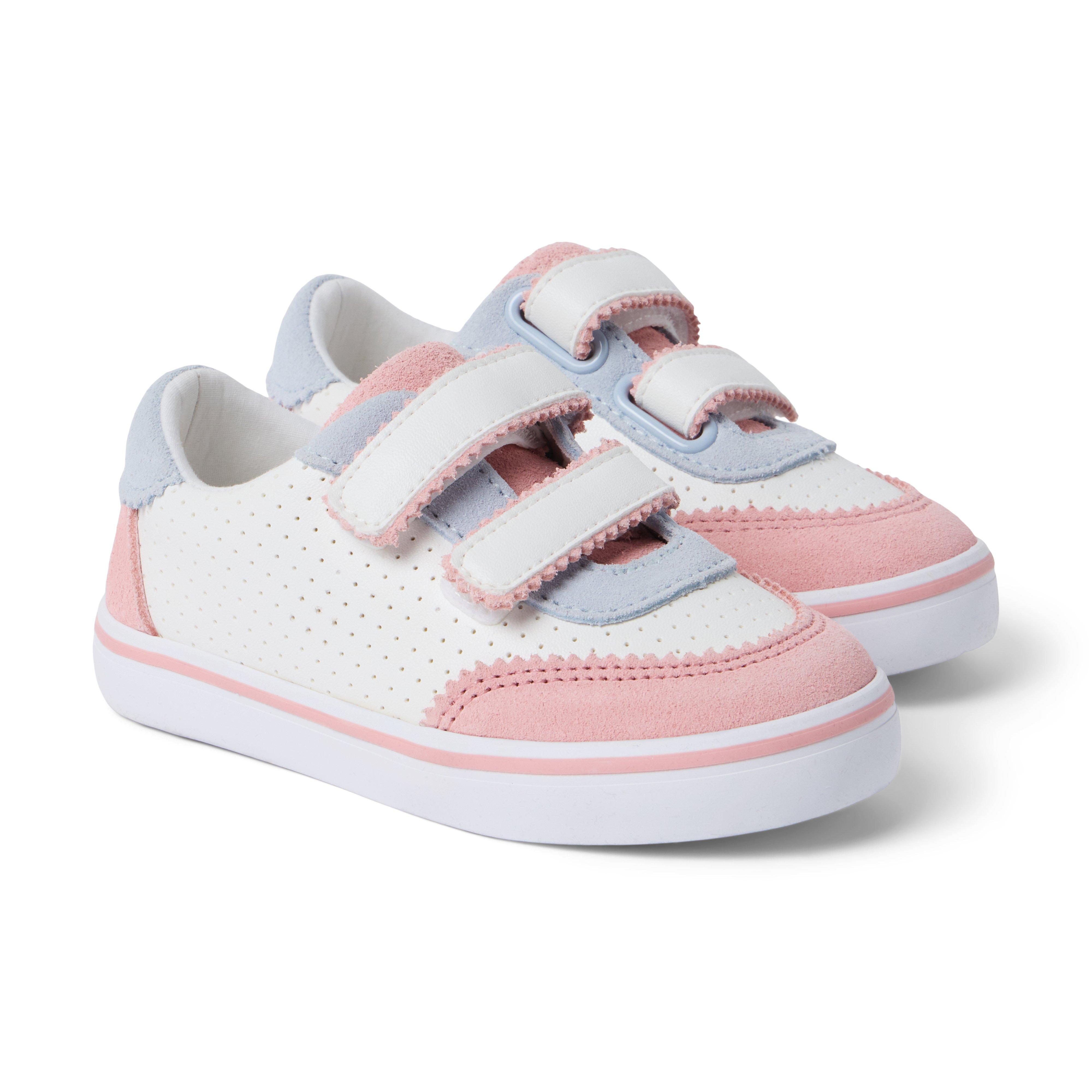 Janie and Jack Perforated Colorblock Sneaker