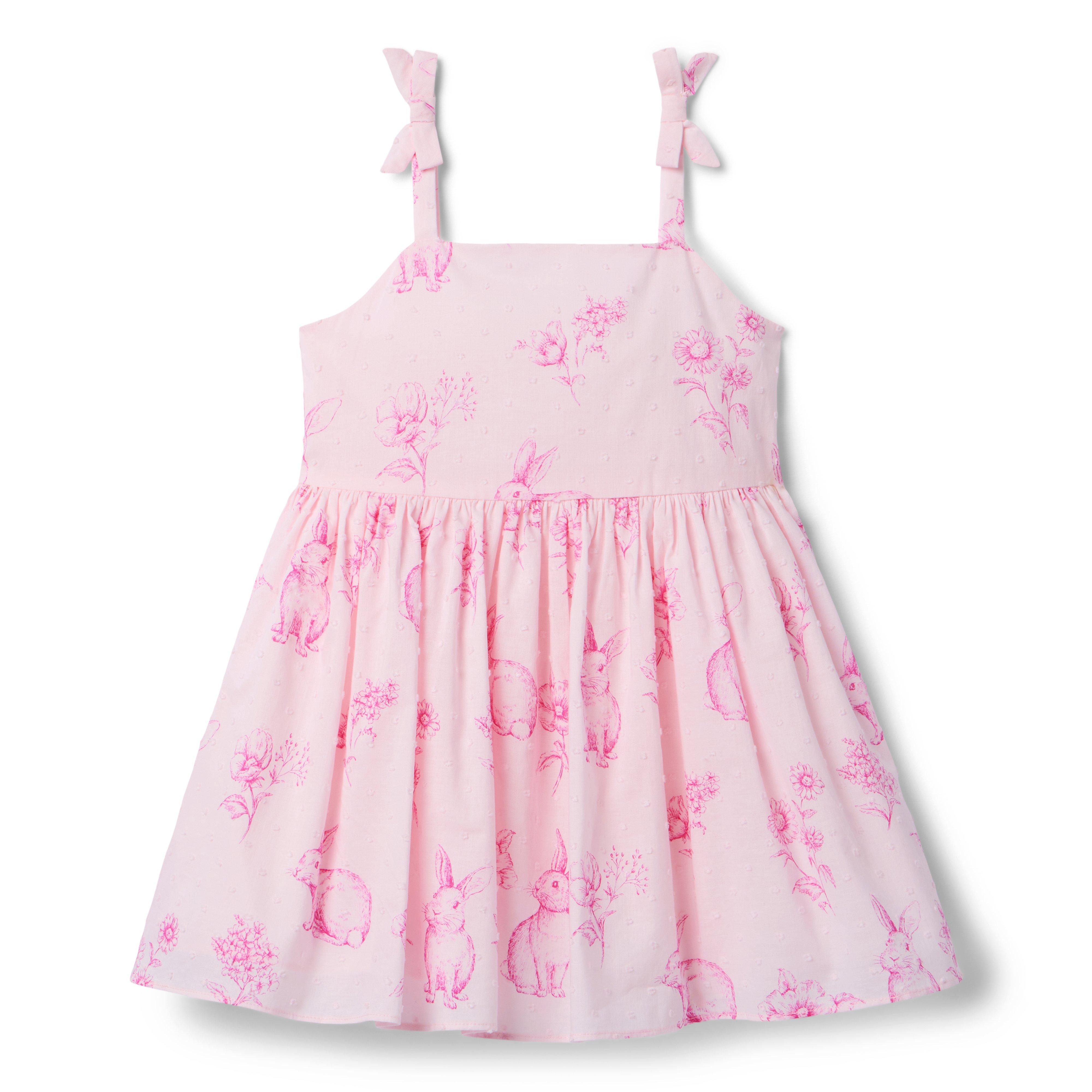 Janie and Jack The Bunny Bouquet Dress