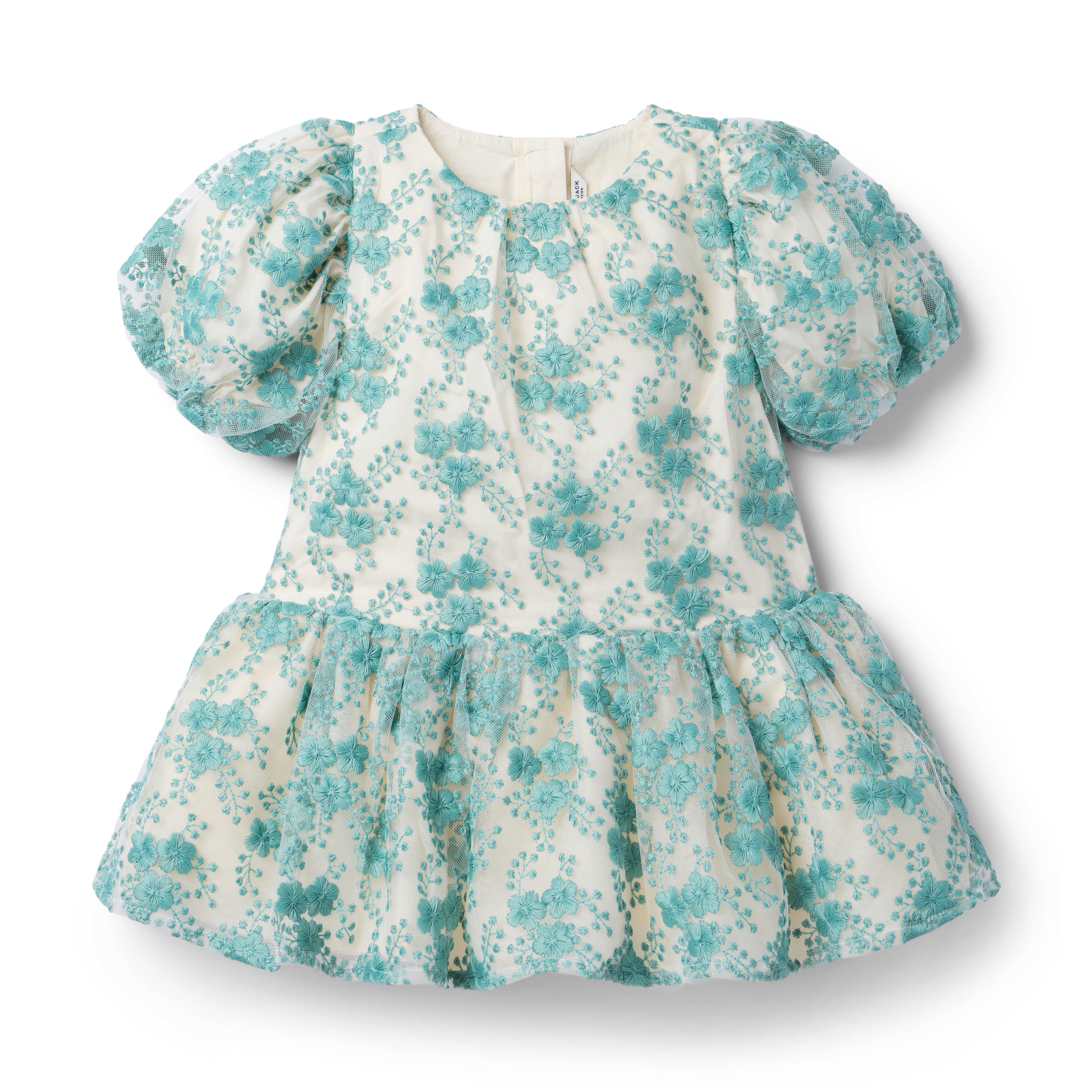 Janie and Jack Floral Fte Dress