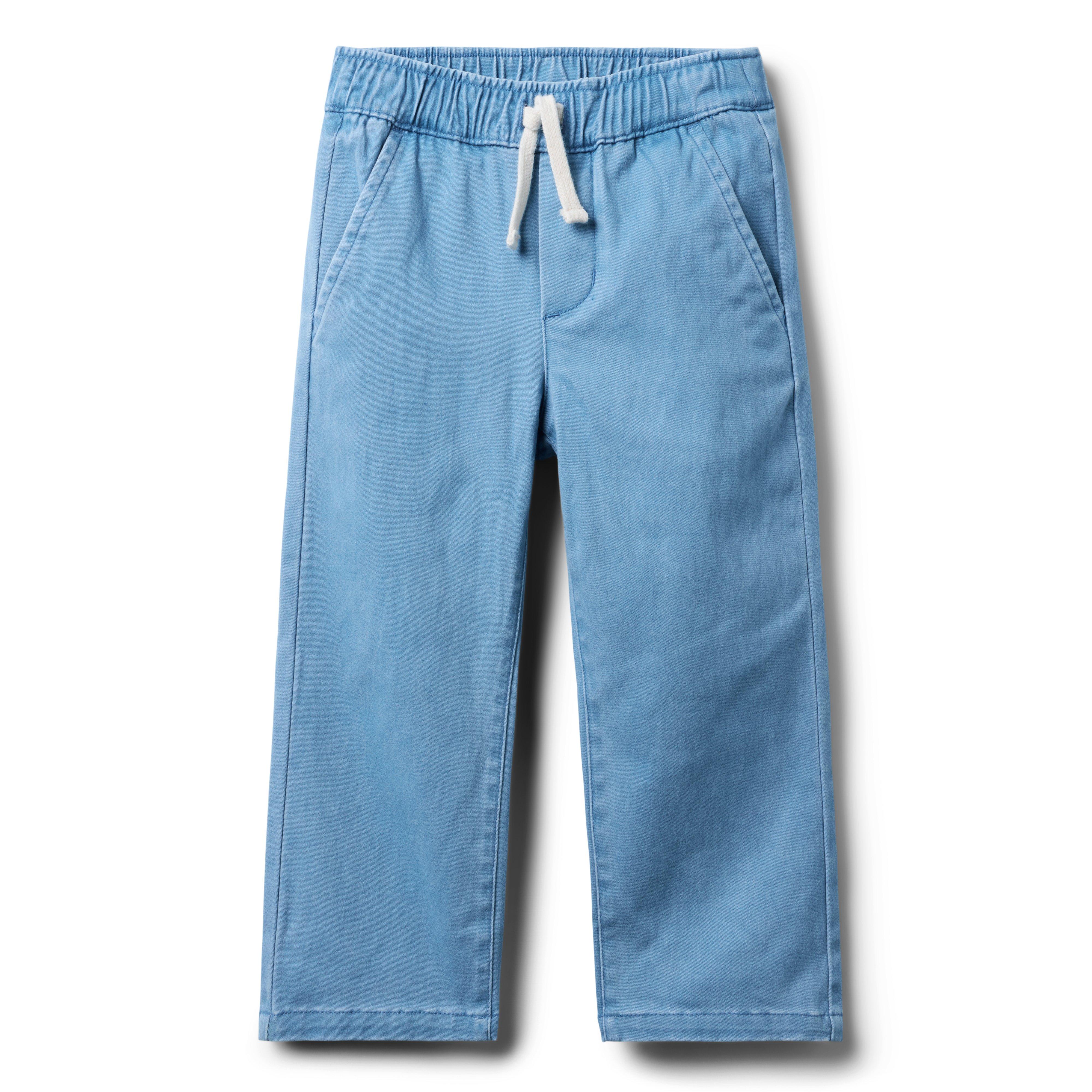 Janie and Jack The Tapered Twill Jogger