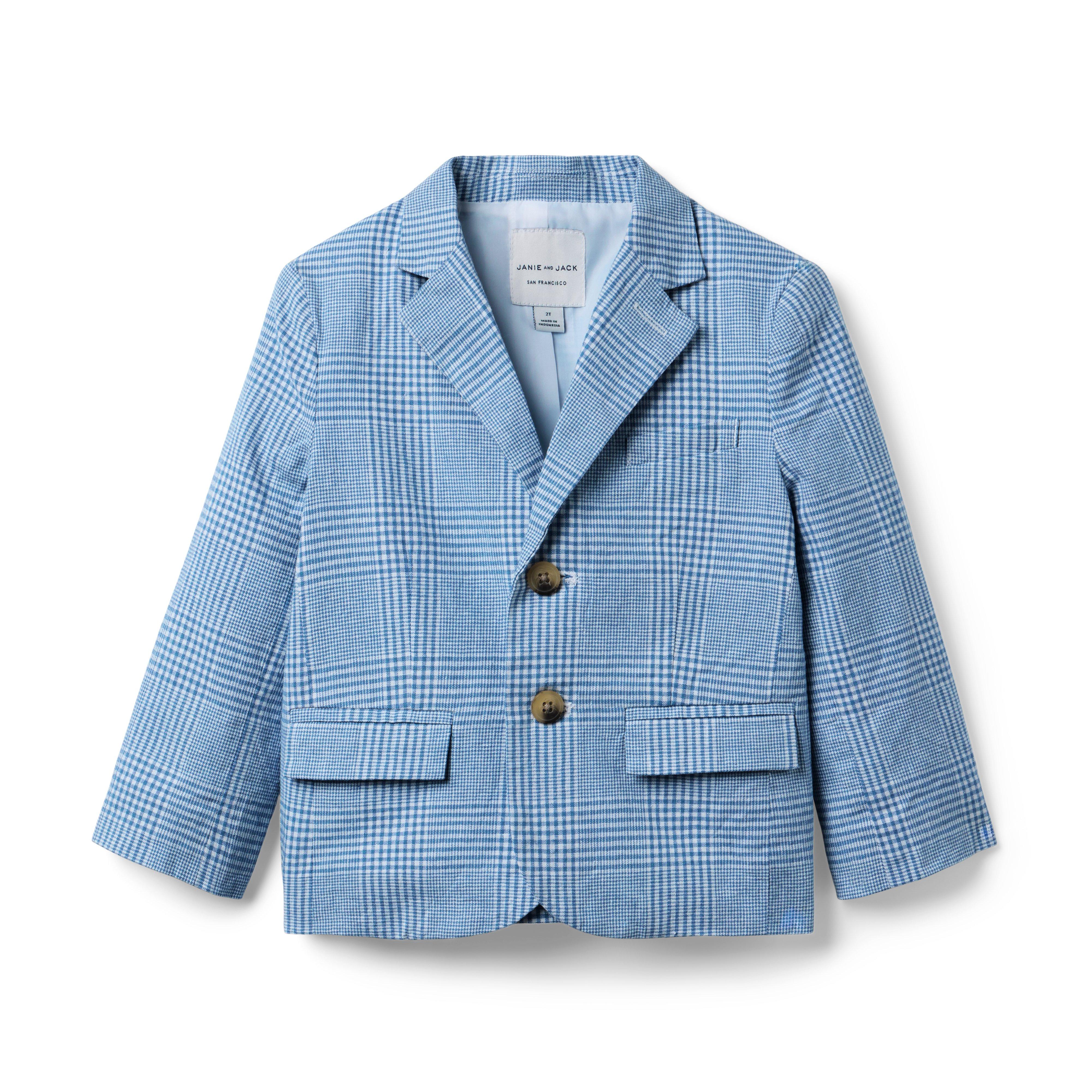 Janie and Jack The Tattersall Blazer