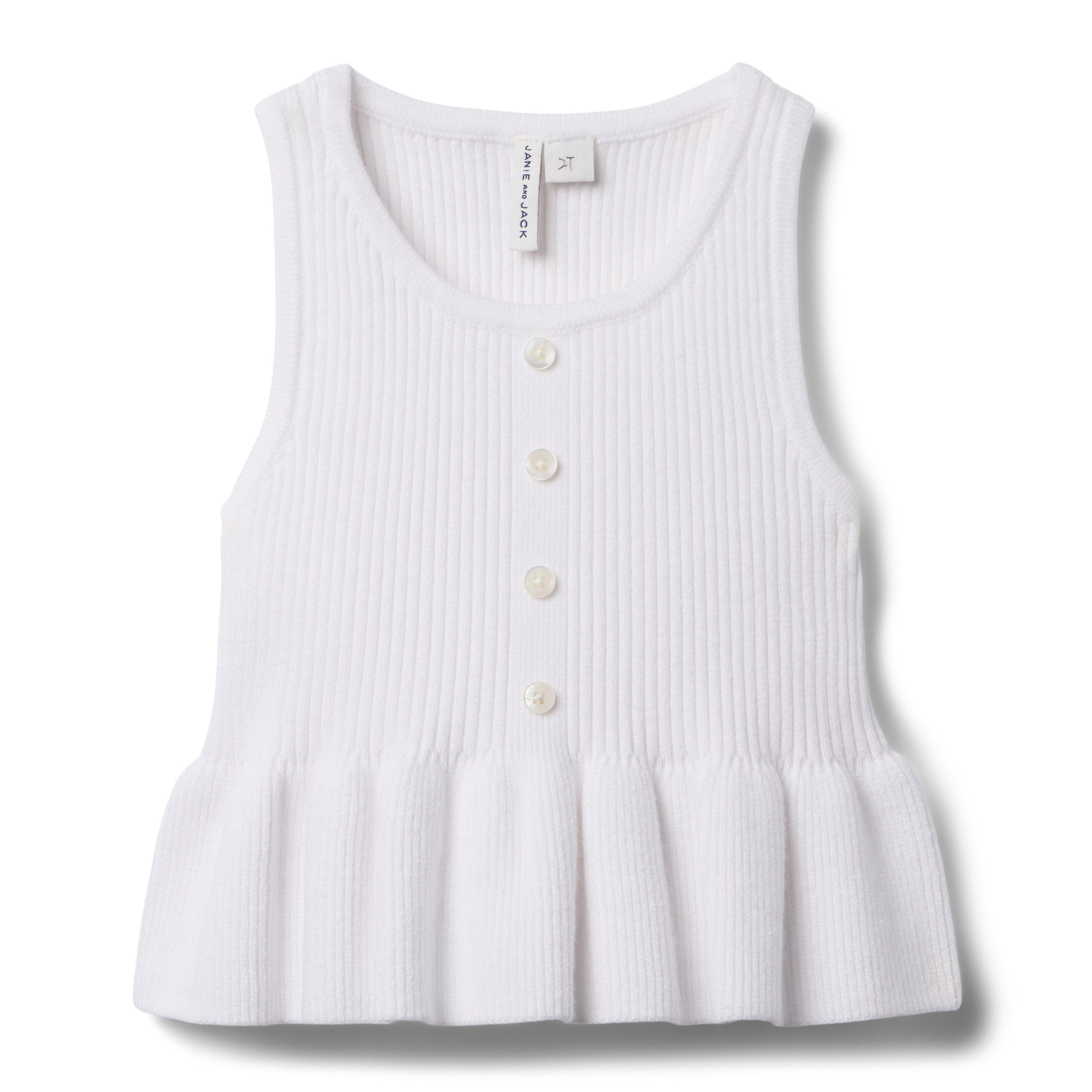 Janie and Jack Peplum Sweater Top