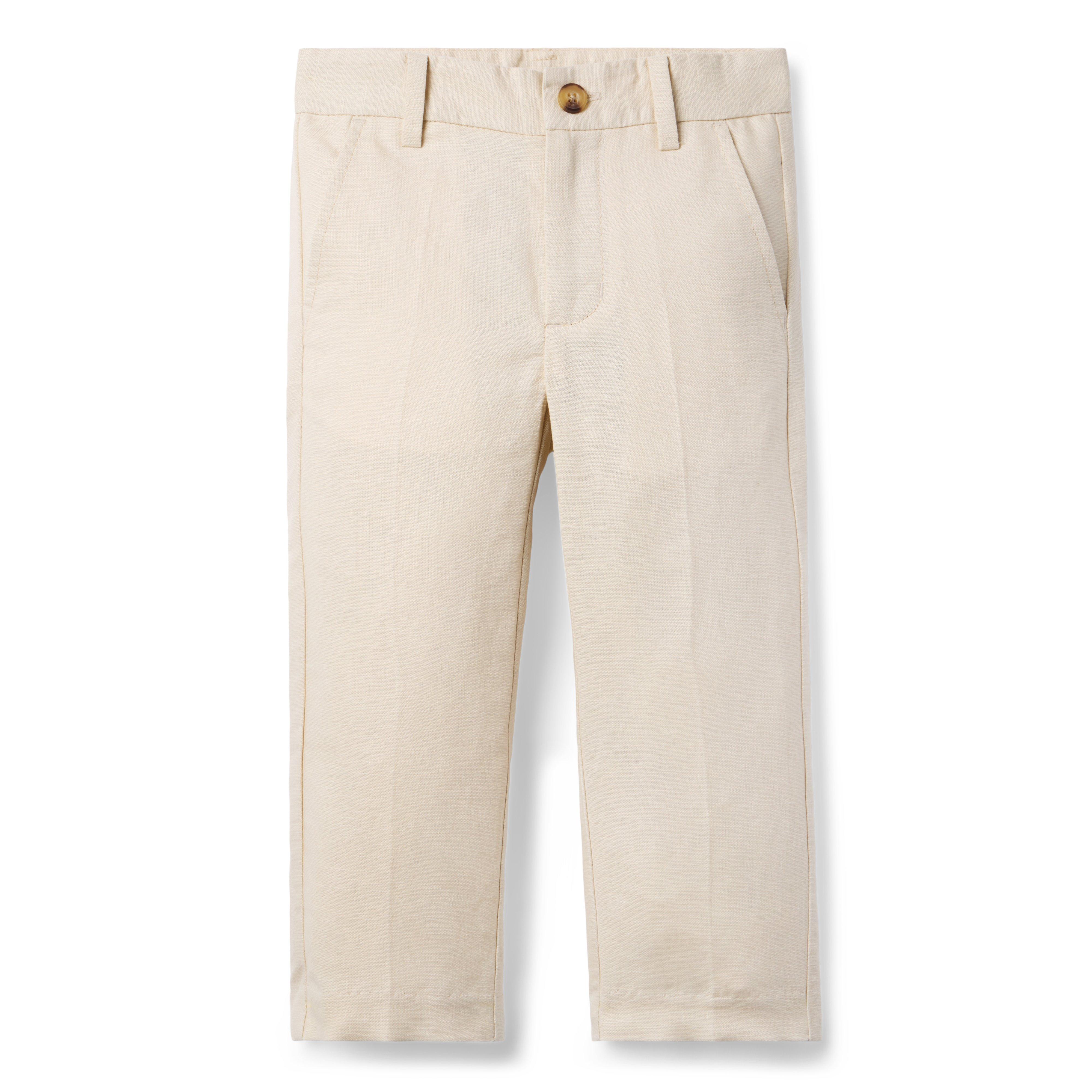 Janie and Jack The Linen-Cotton Suit Pant