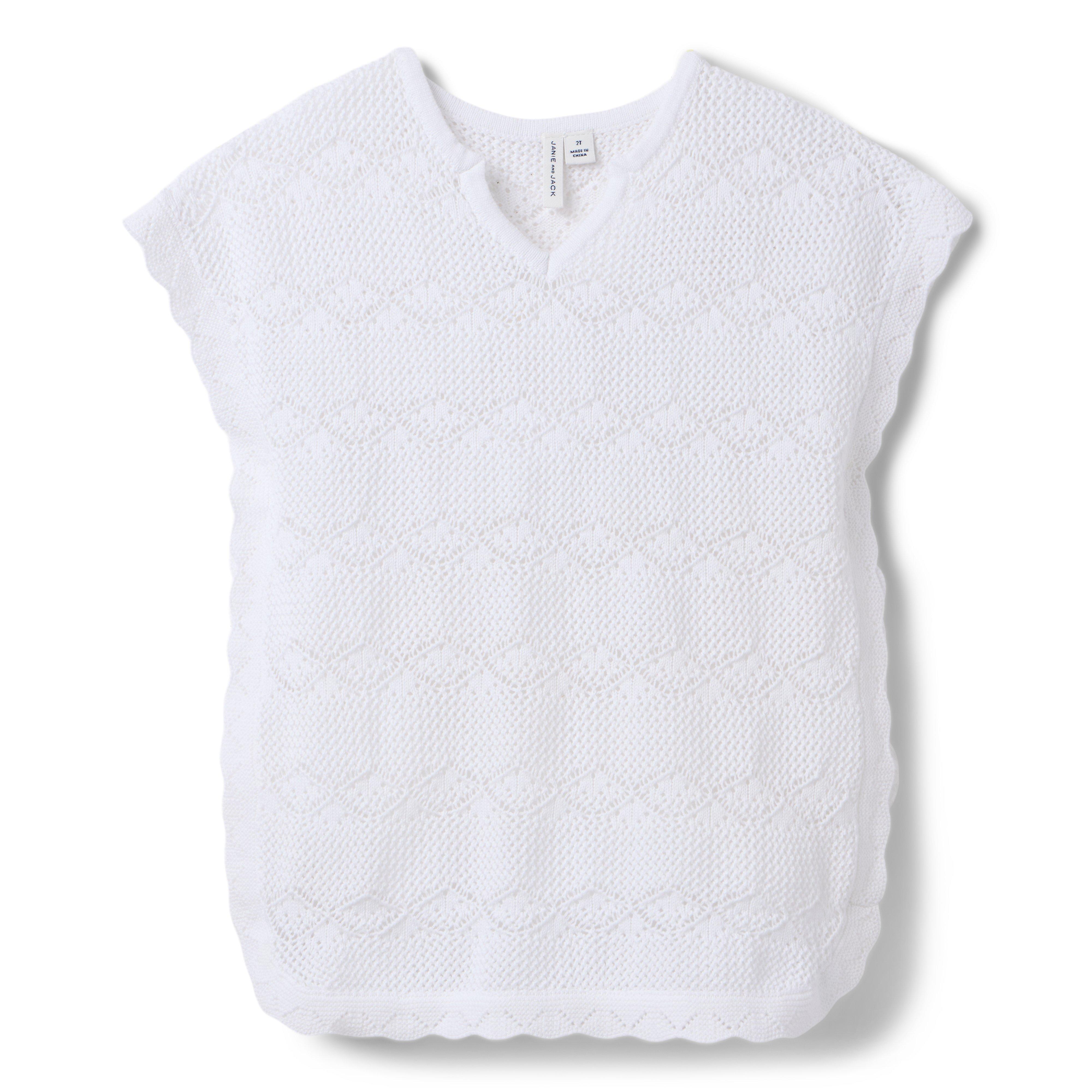 Janie and Jack Crochet Swim Cover-Up