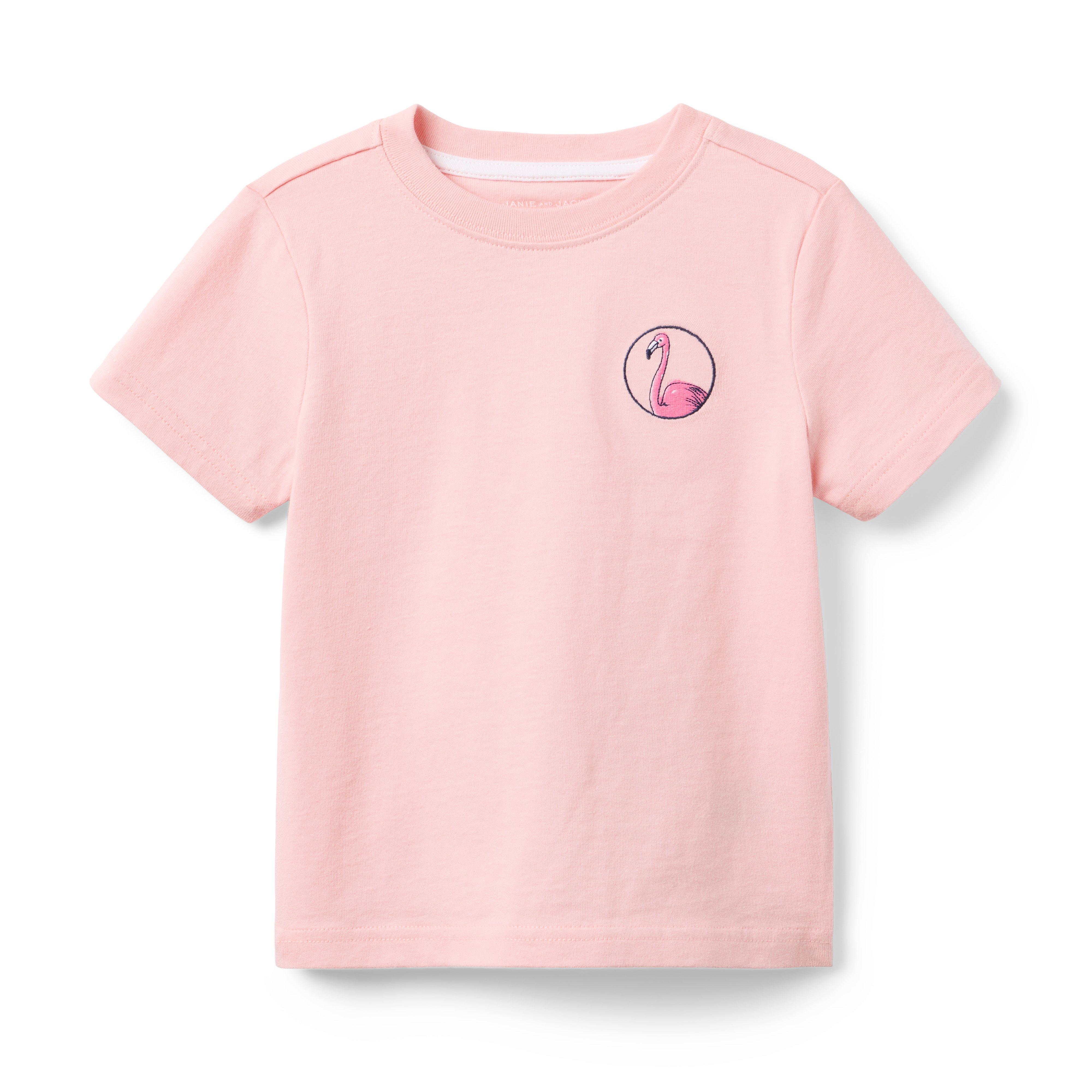 Janie and Jack Flamingo Tee