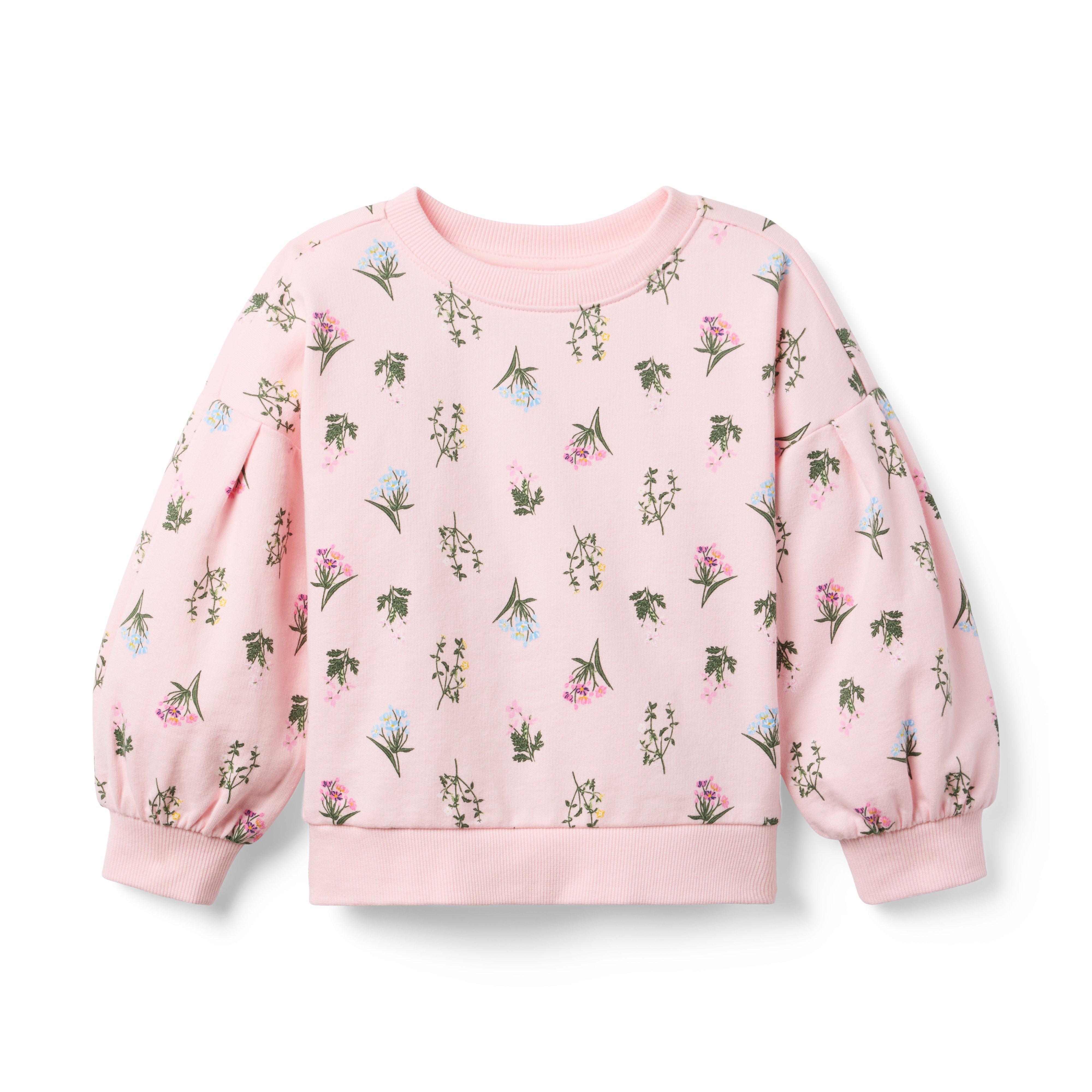 Janie and Jack Floral Sweatshirt