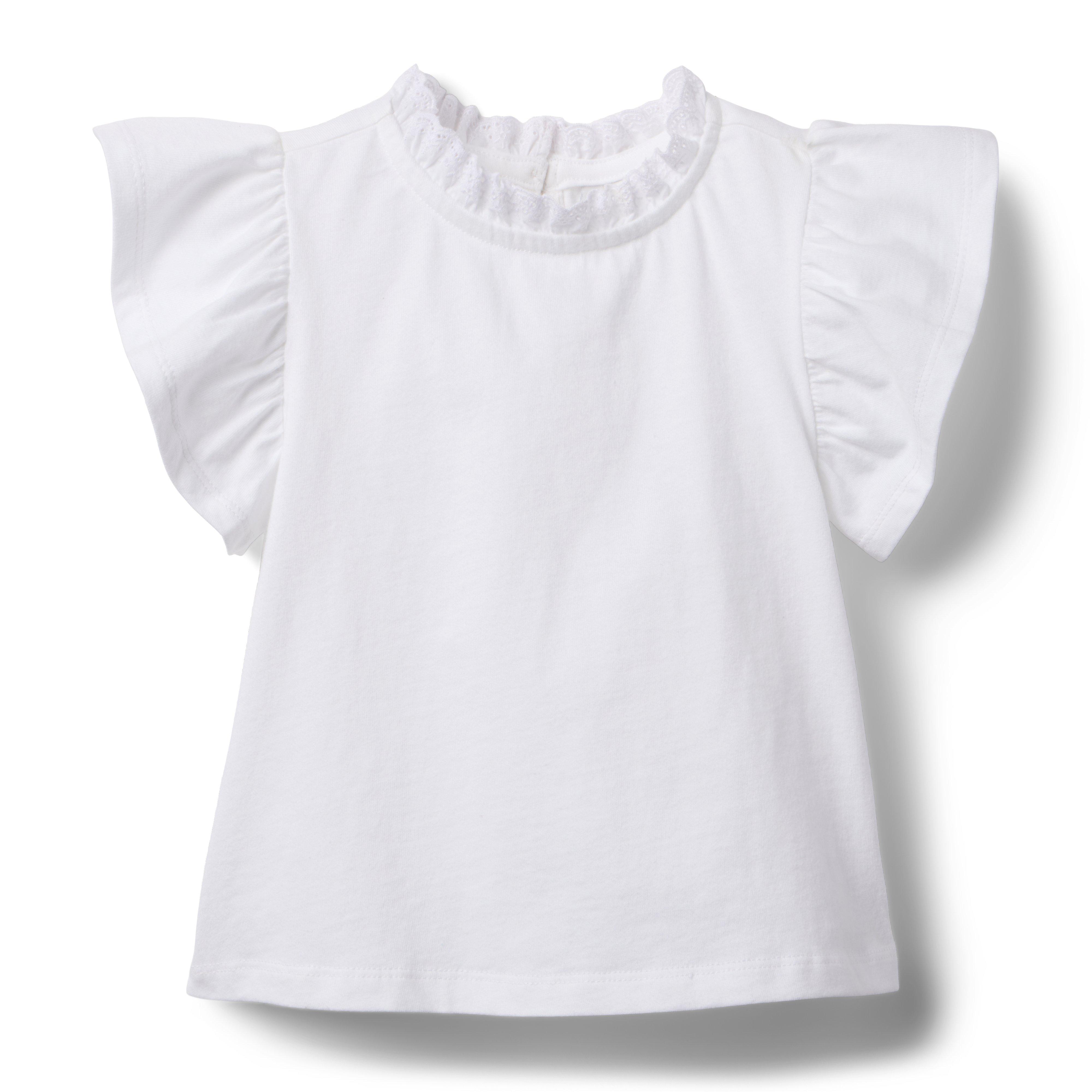 Janie and Jack Ruffle Sleeve Top