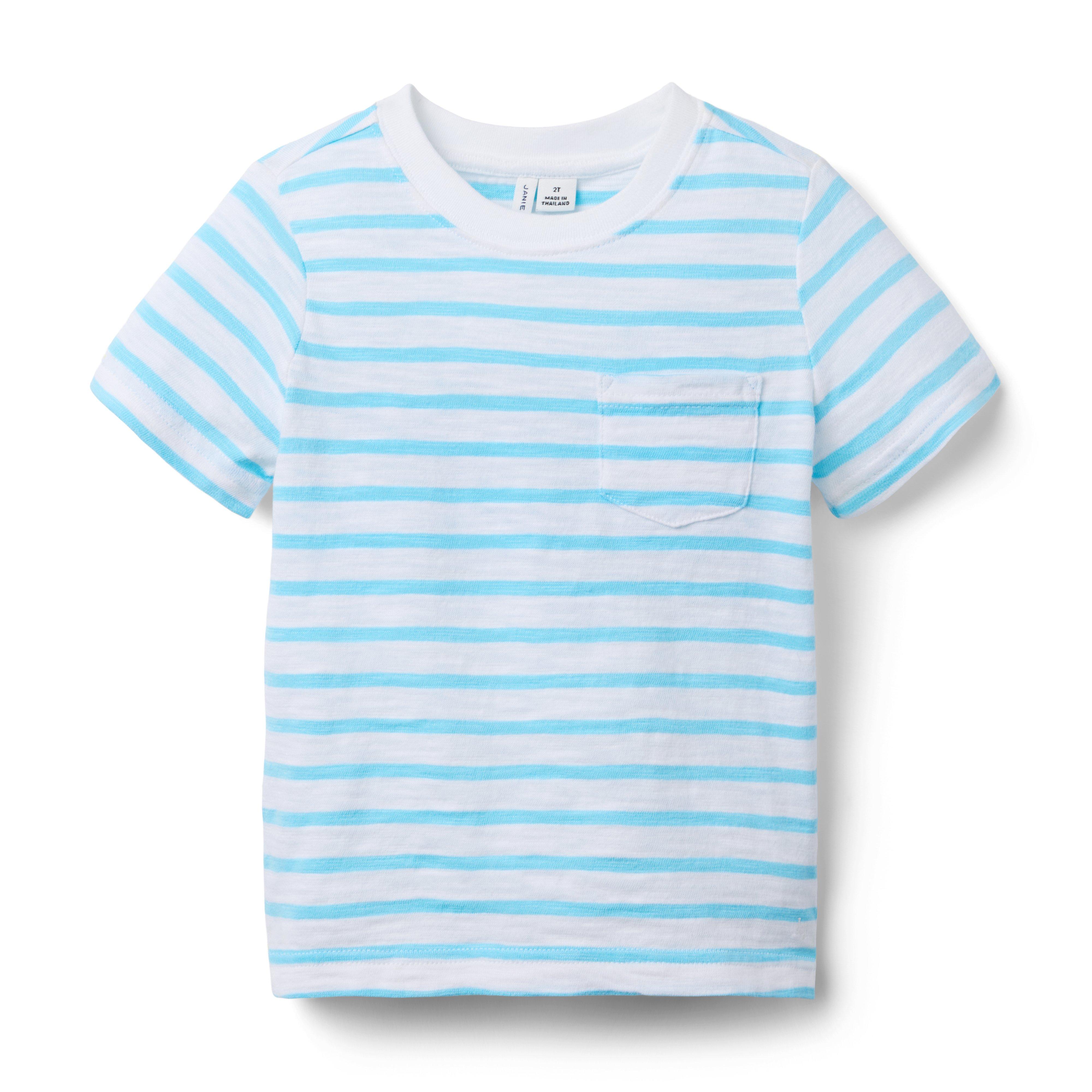 Janie and Jack The Striped Slub Tee