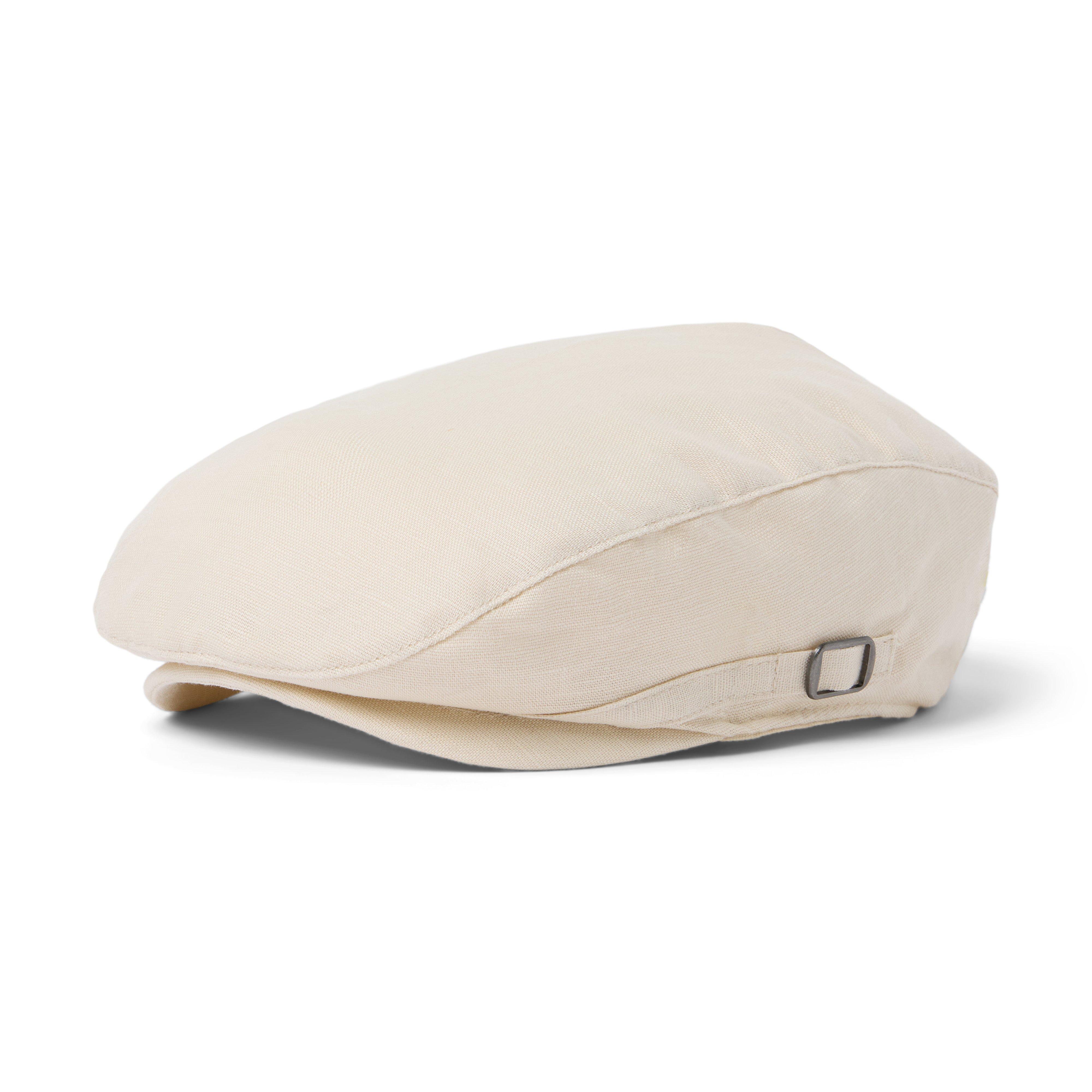 Janie and Jack Linen-Cotton Newsboy Cap