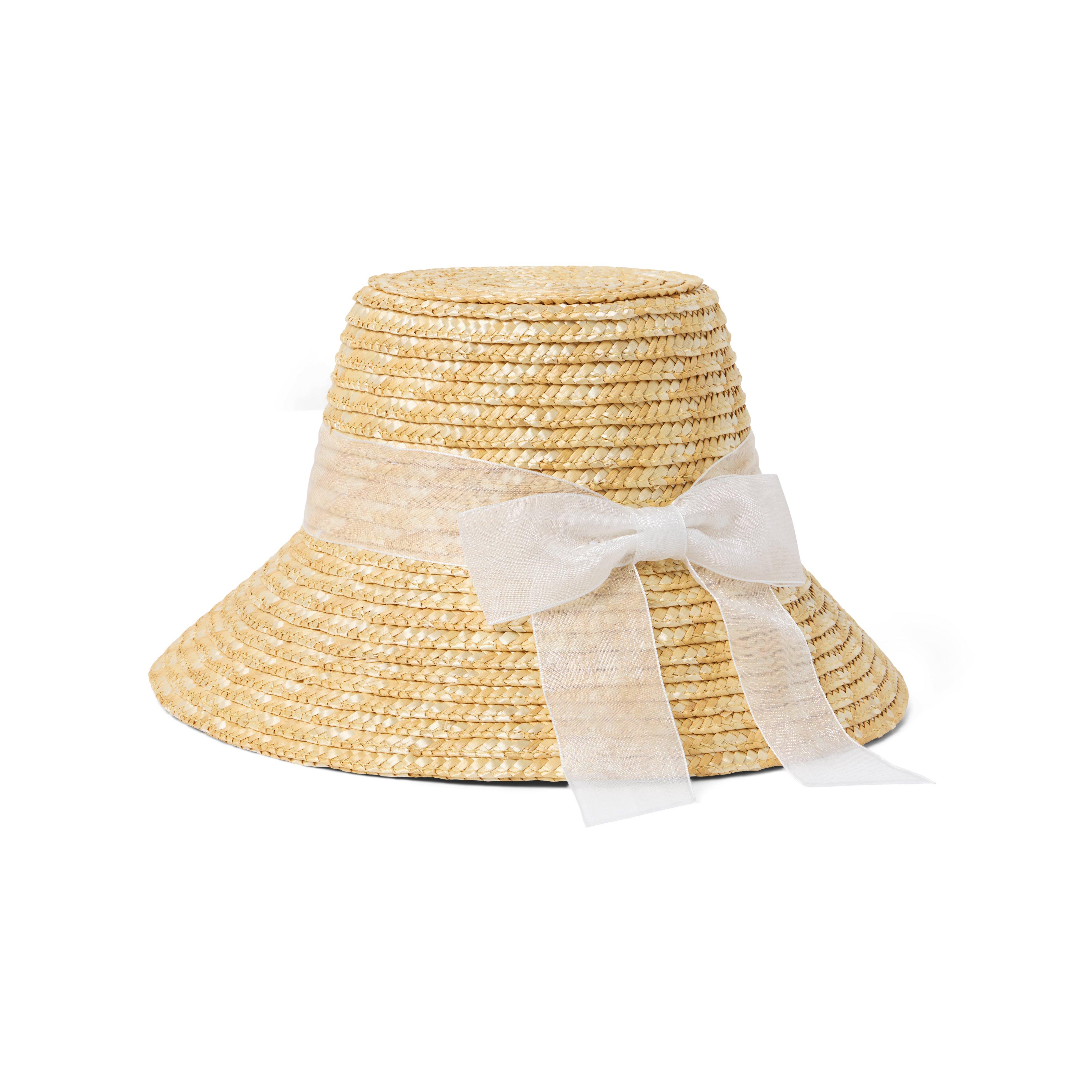 Janie and Jack Straw Cloche Hat