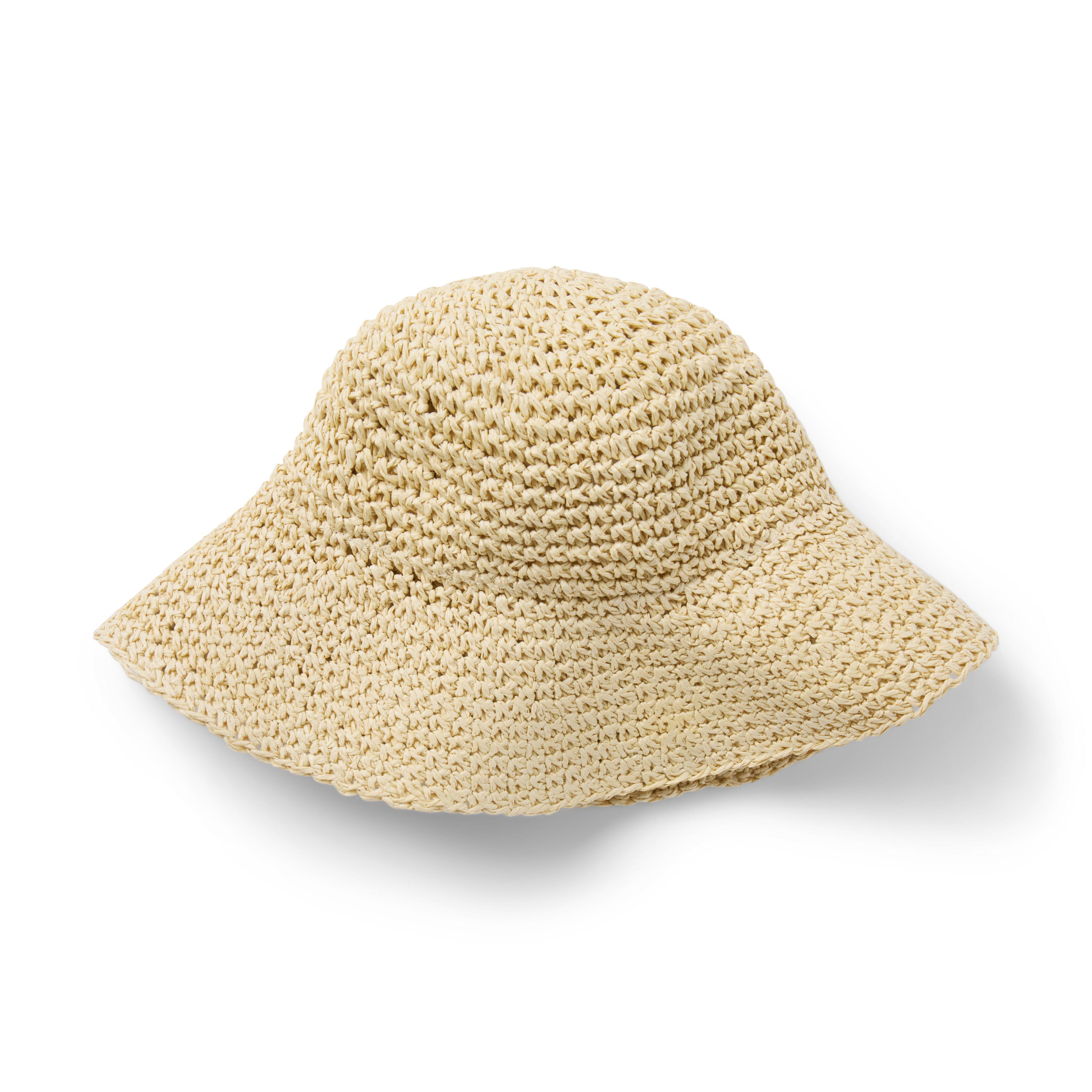 Janie and Jack Straw Bucket Hat