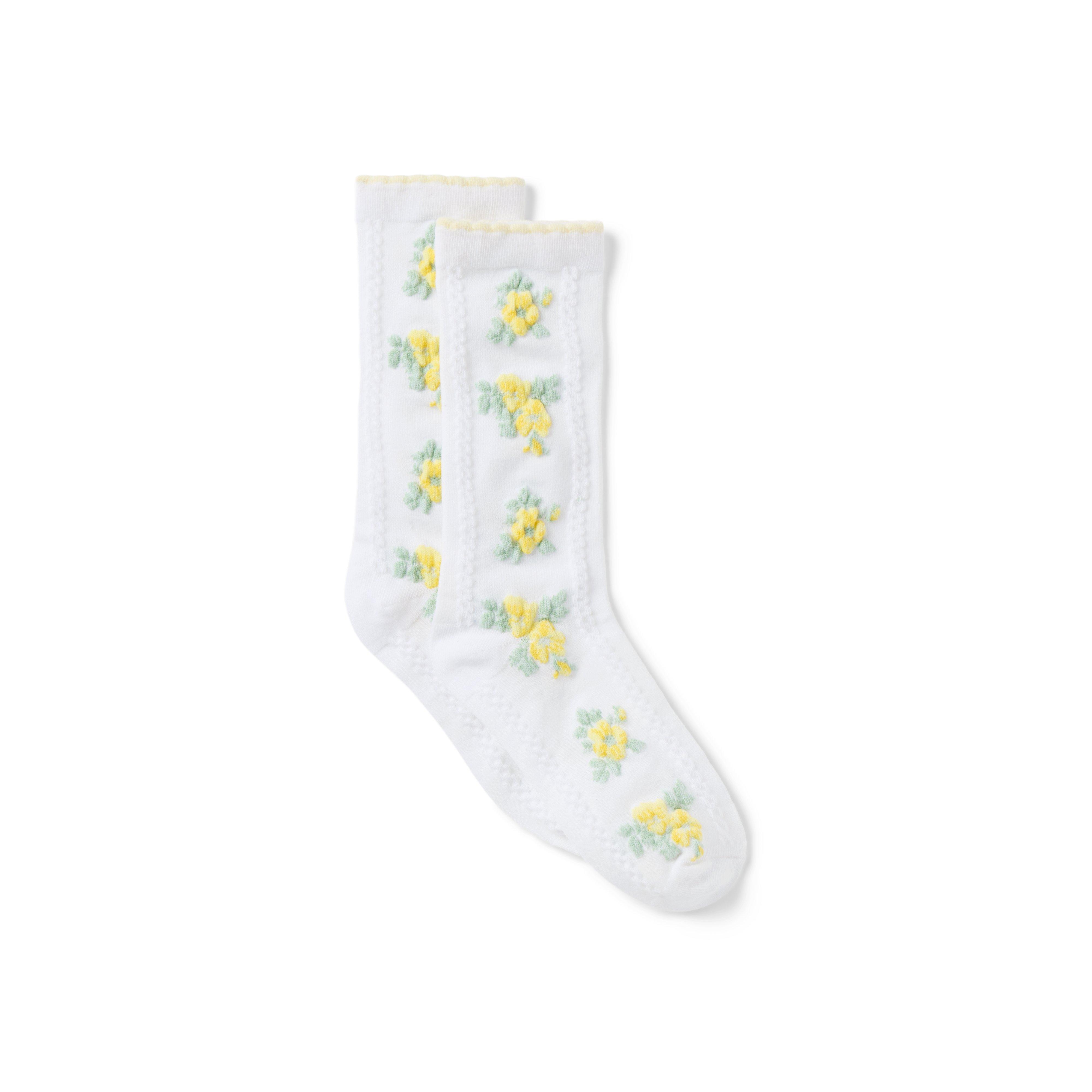 Janie and Jack Floral Sock