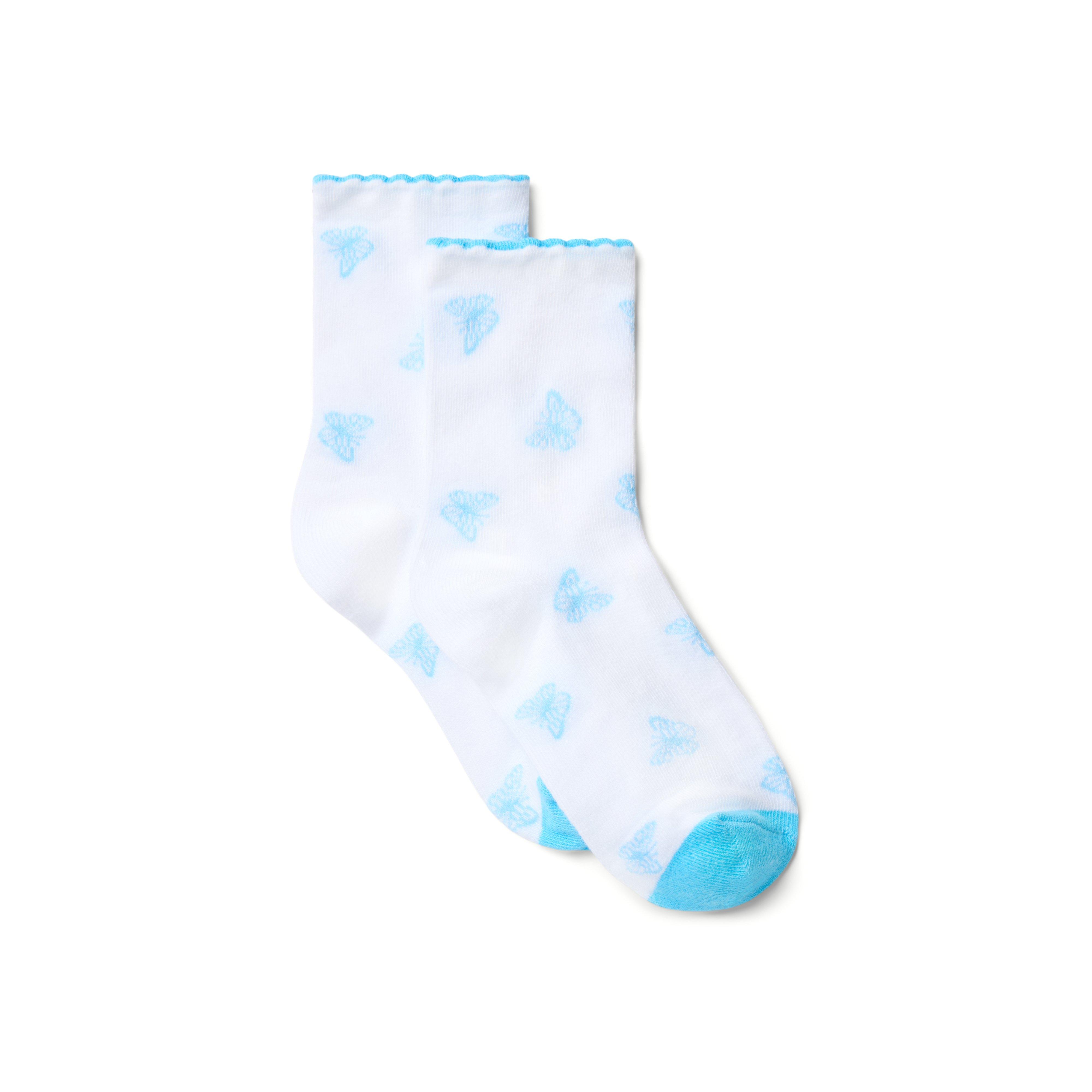 Janie and Jack Butterfly Sock