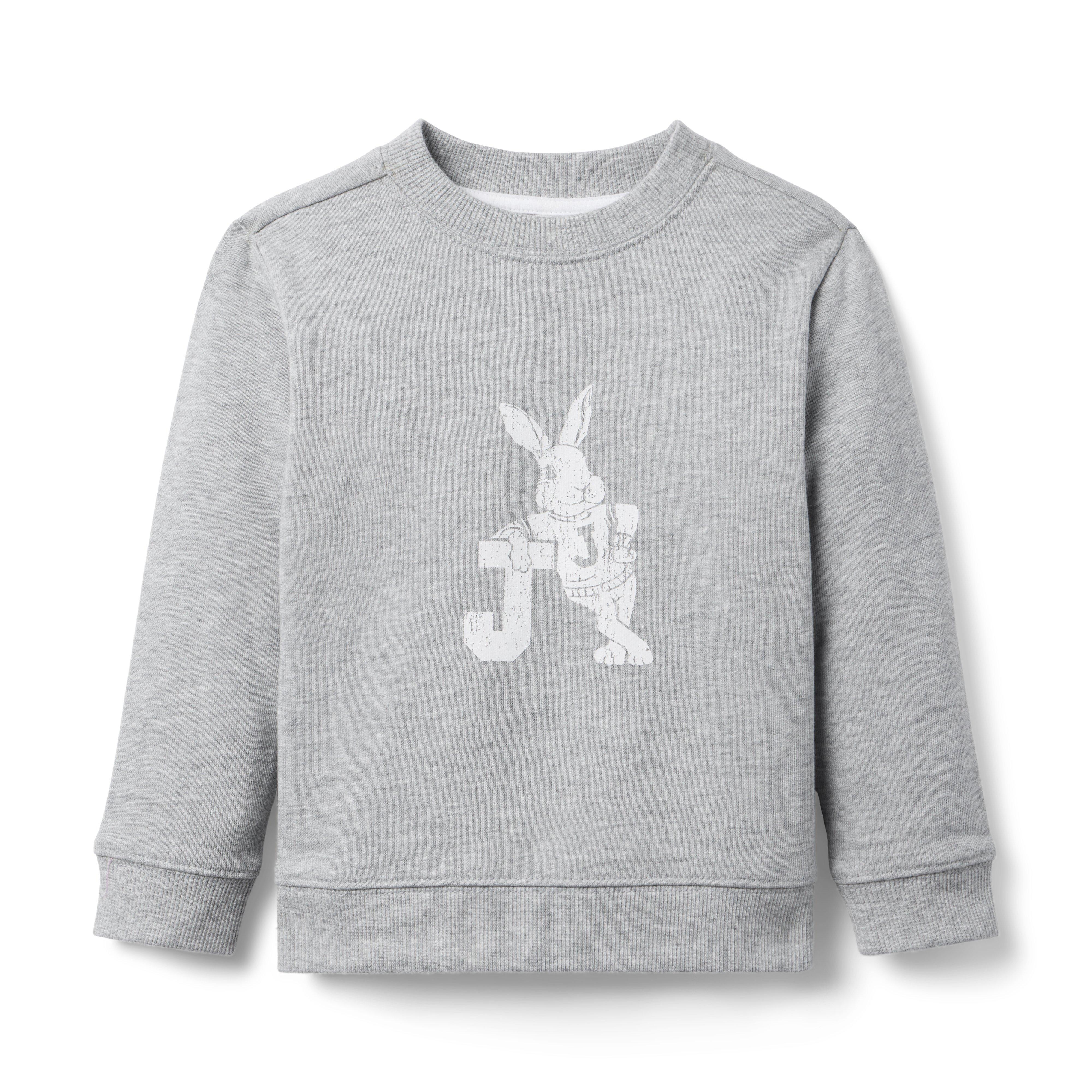 Janie and Jack Bunny French Terry Sweatshirt
