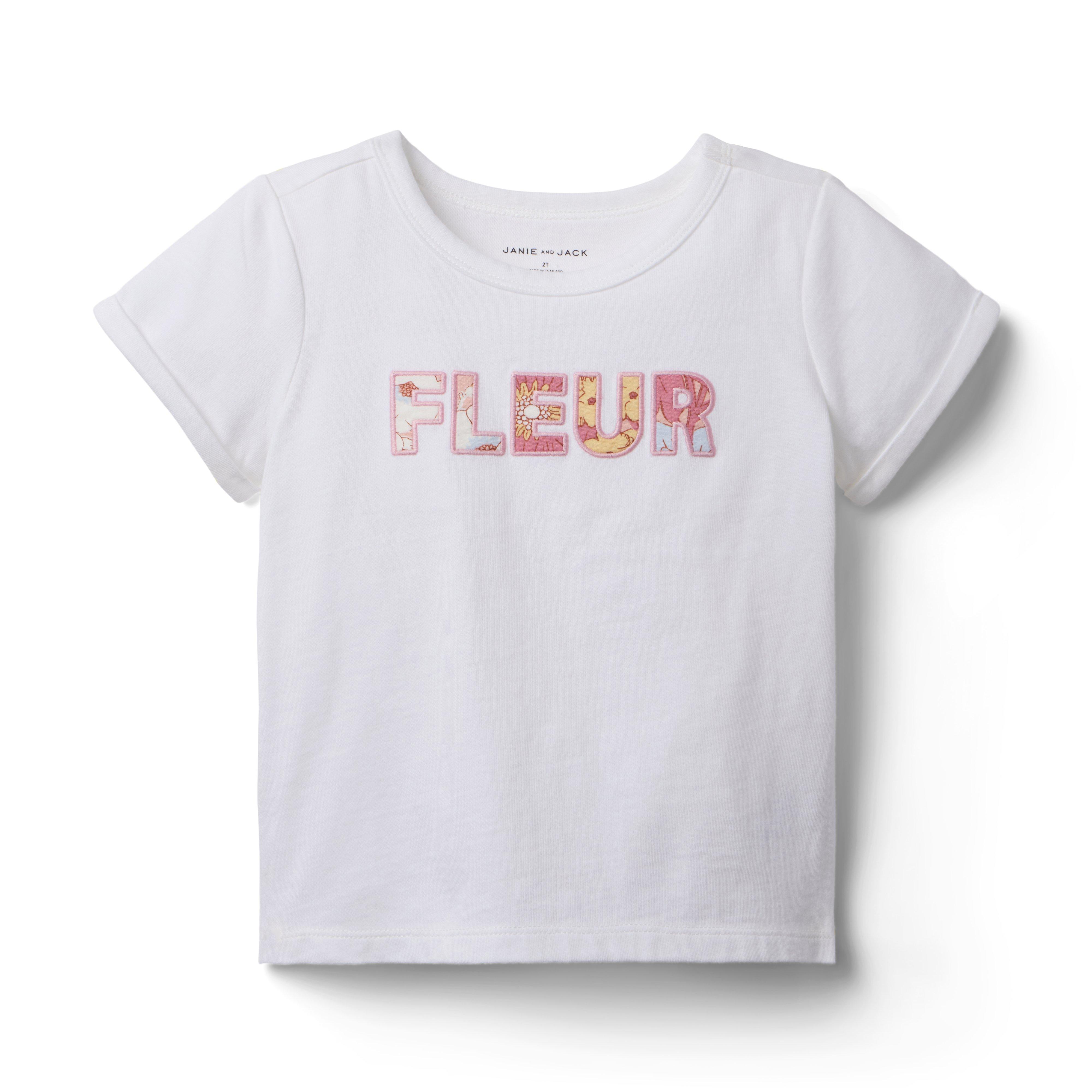 Janie and Jack Fleur Tee