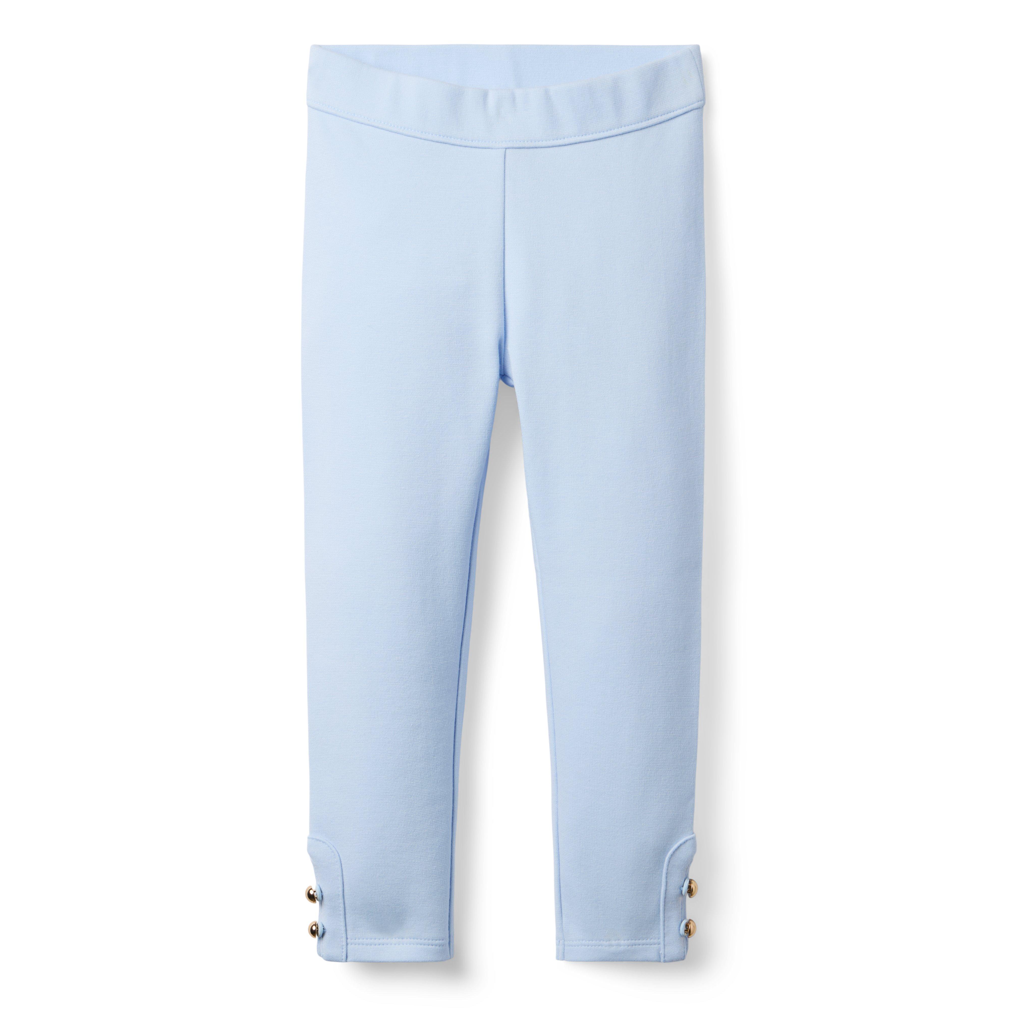 Janie and Jack Button Cuff Ponte Pant