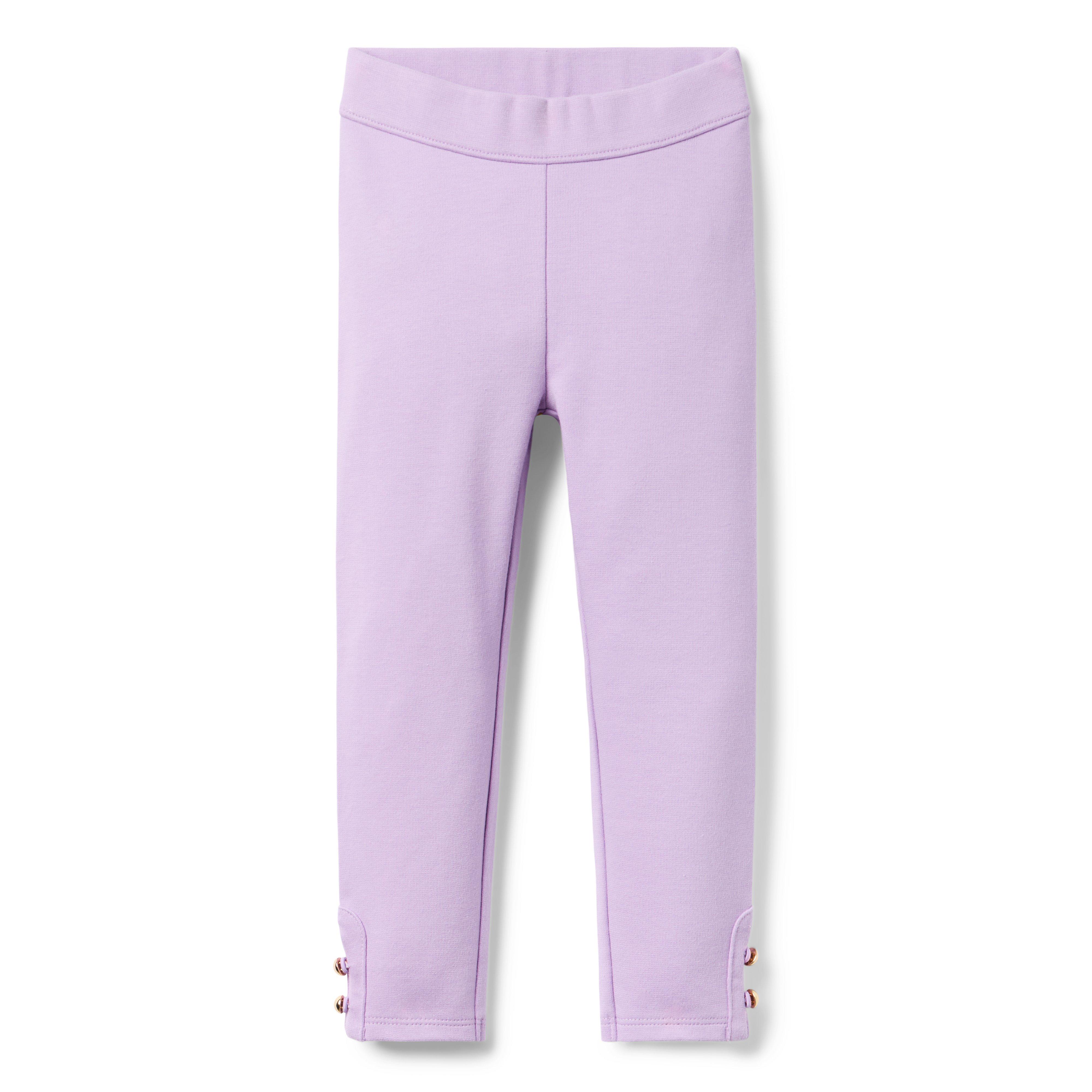 Janie and Jack Button Cuff Ponte Pant