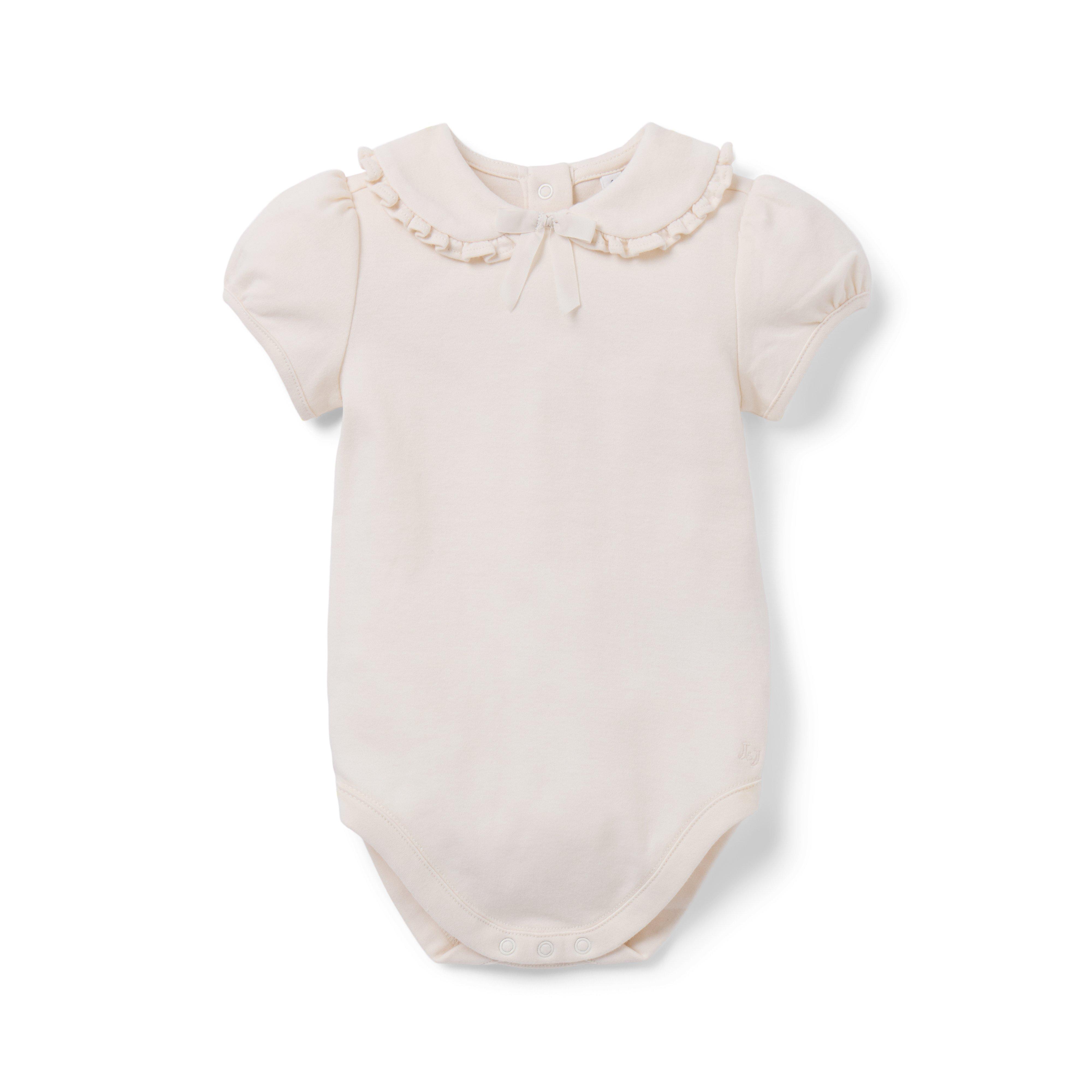Janie and Jack Baby Bow Collared Bodysuit