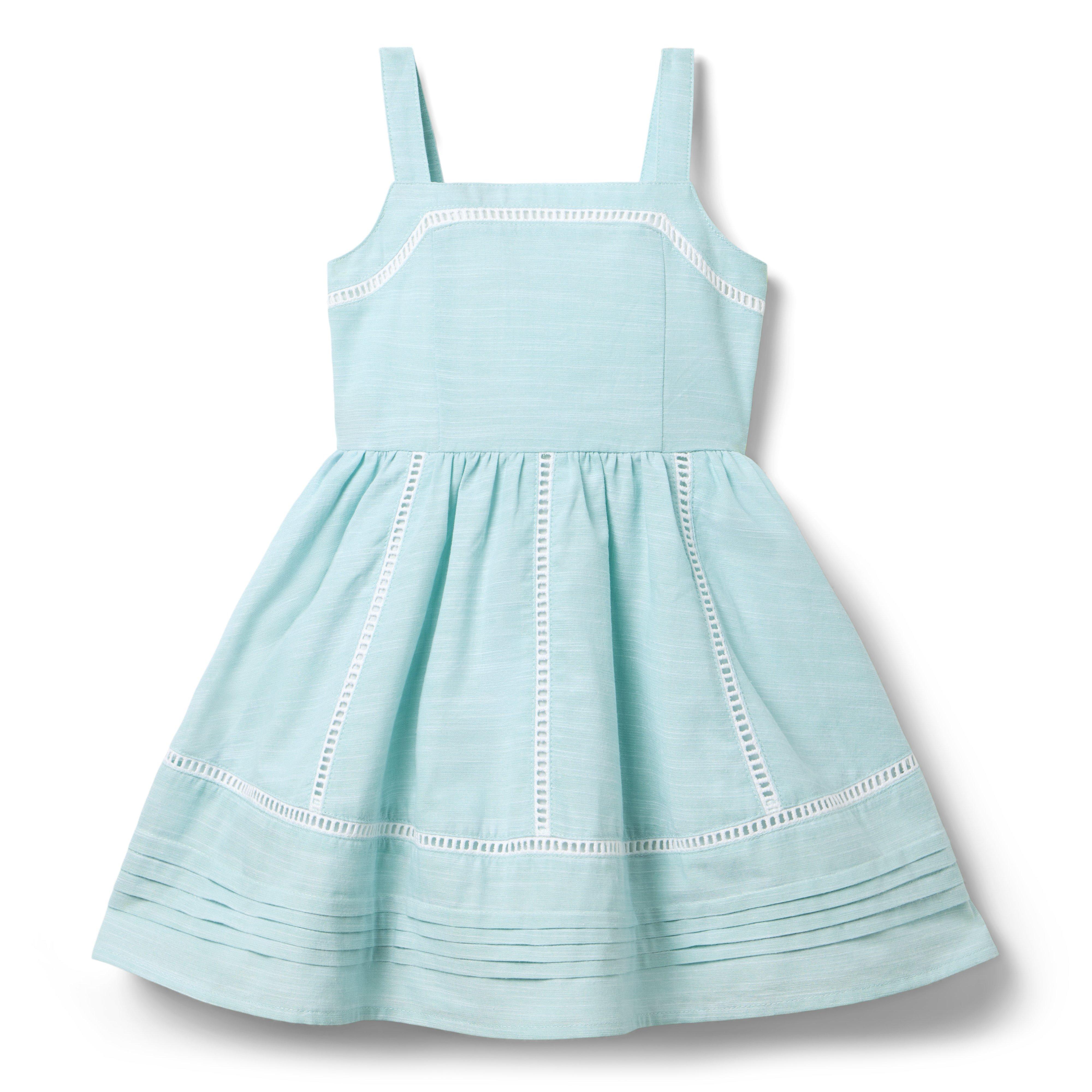 Janie and Jack Pintuck Trim Dress