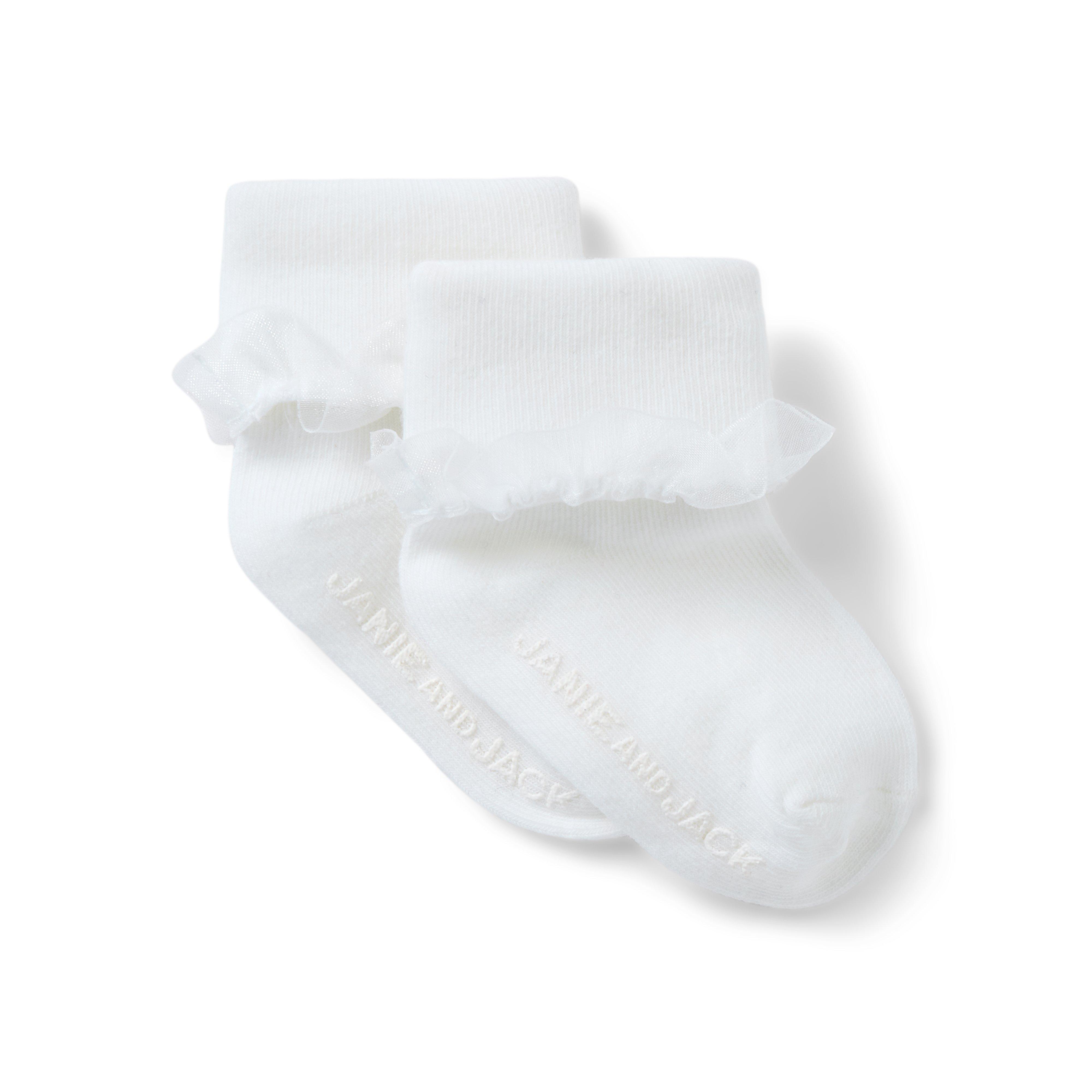 Janie and Jack Baby Ruffle Sock
