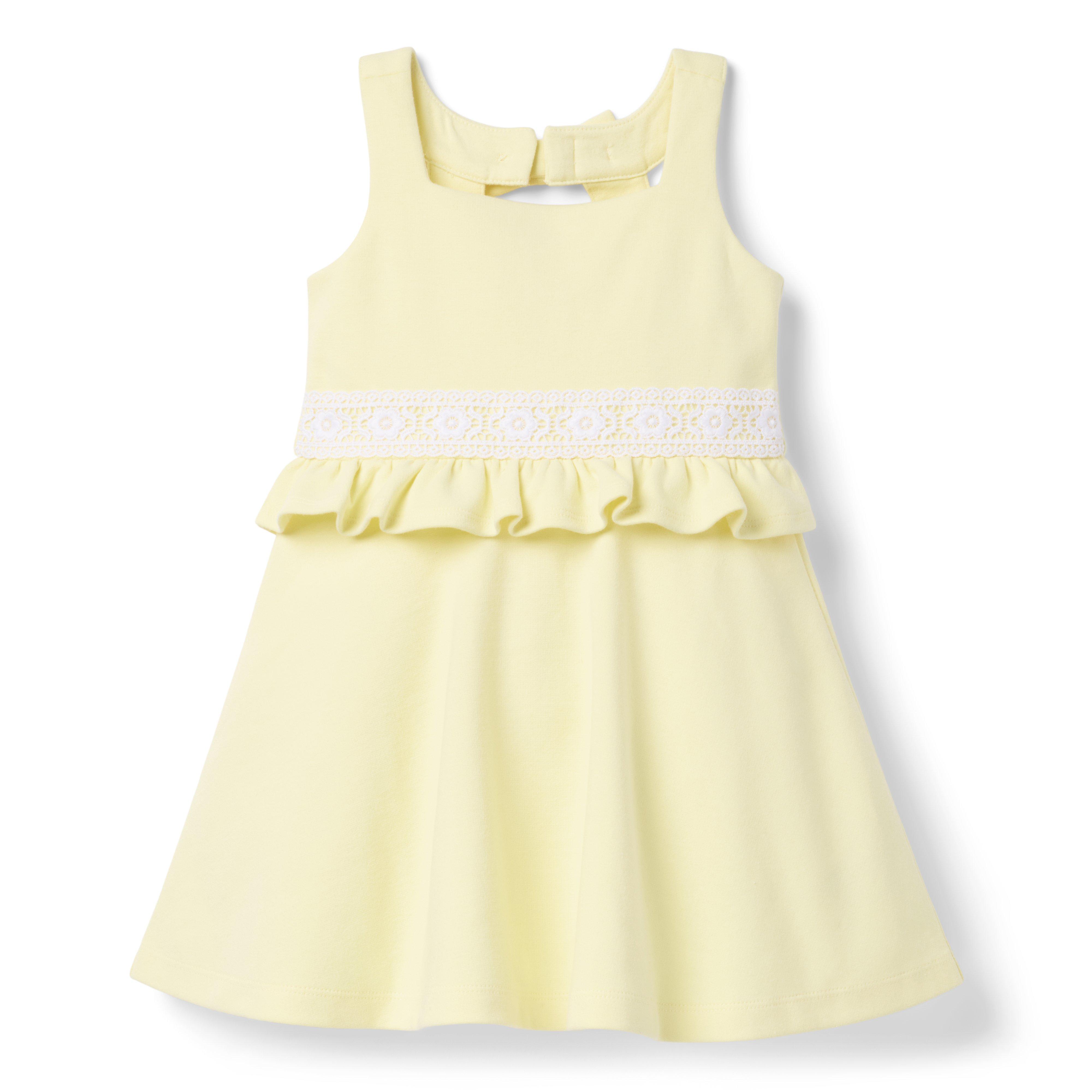 Janie and Jack Ponte Bow Back Dress